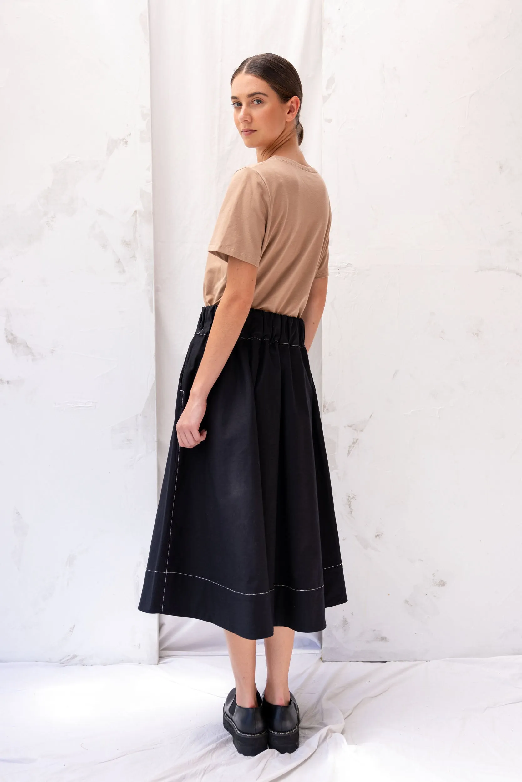 Cas Skirt | Black sold by ReCreate product image thumbnail 2