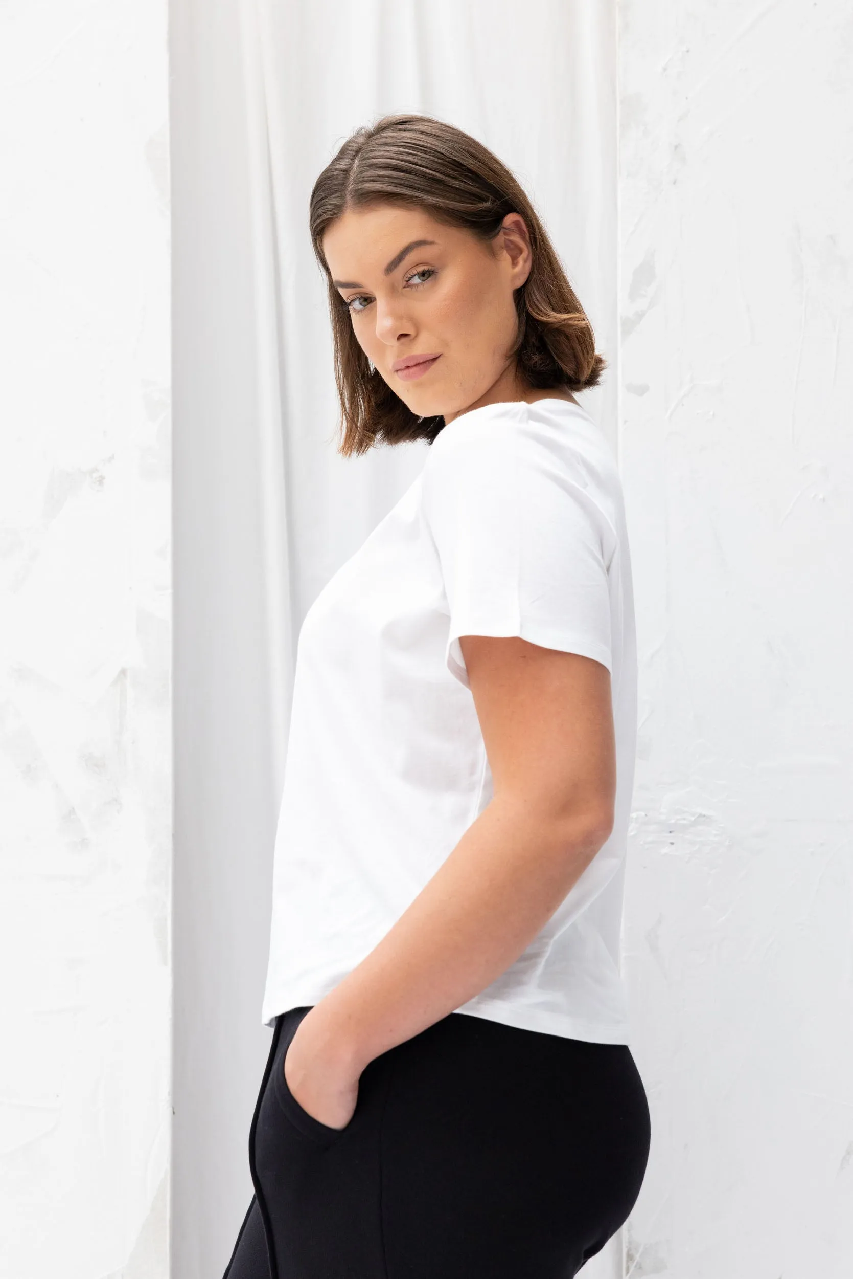 Key Tee | White | M sold by ReCreate product image thumbnail 2