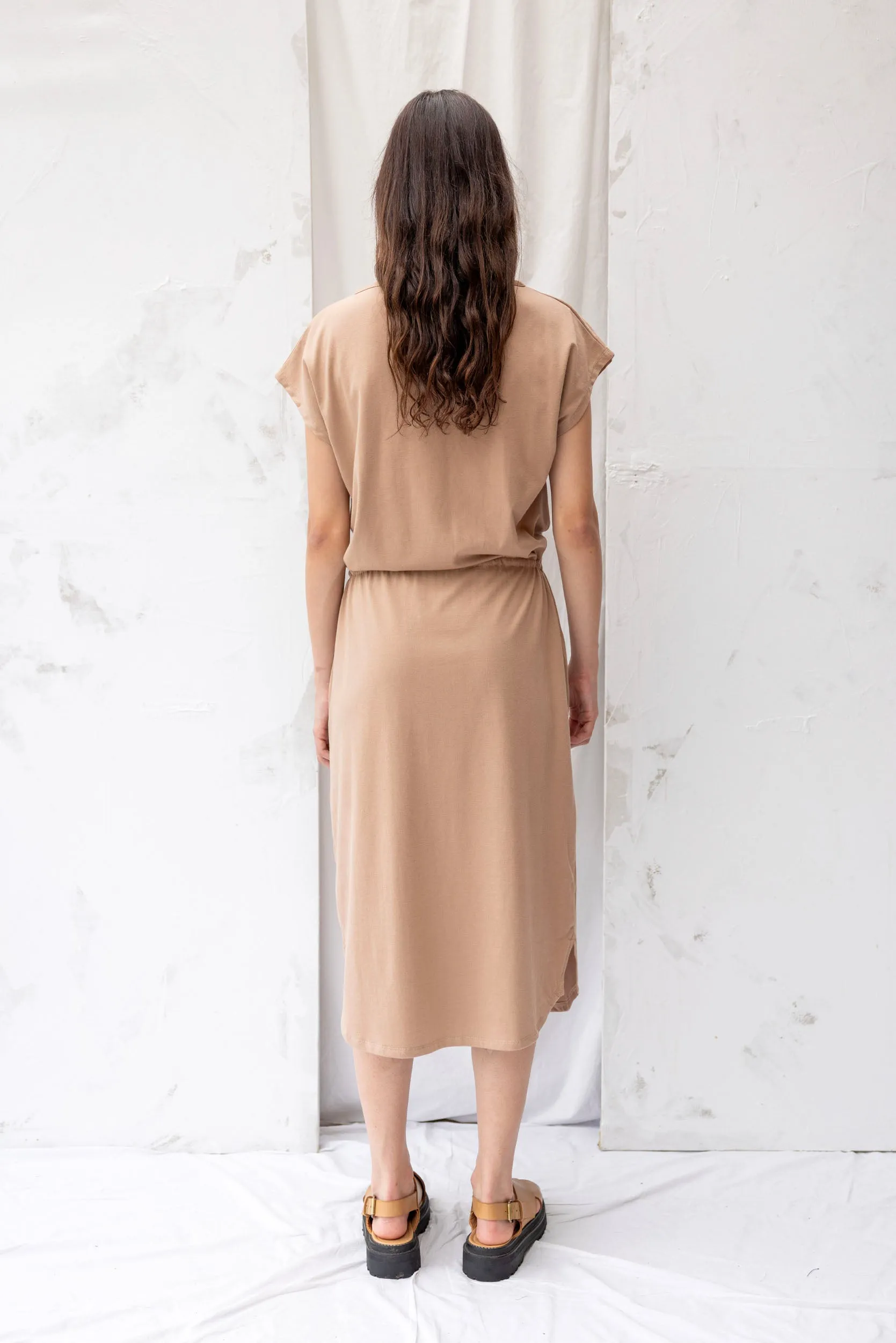 Coco Dress | Clay | S sold by ReCreate product image thumbnail 4