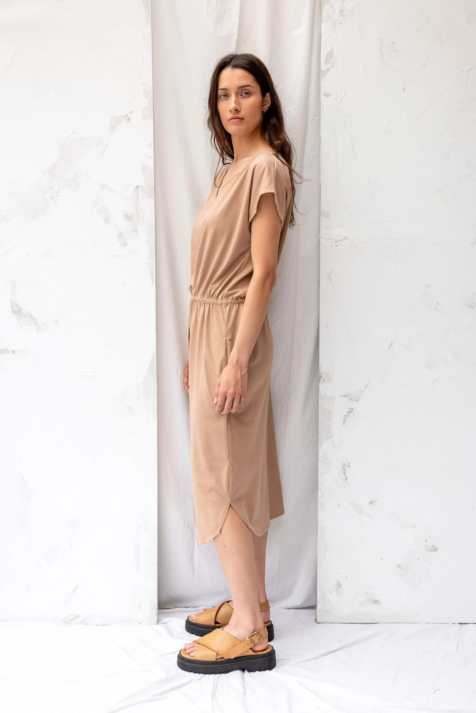 Coco Dress | Clay | S sold by ReCreate product image thumbnail 2