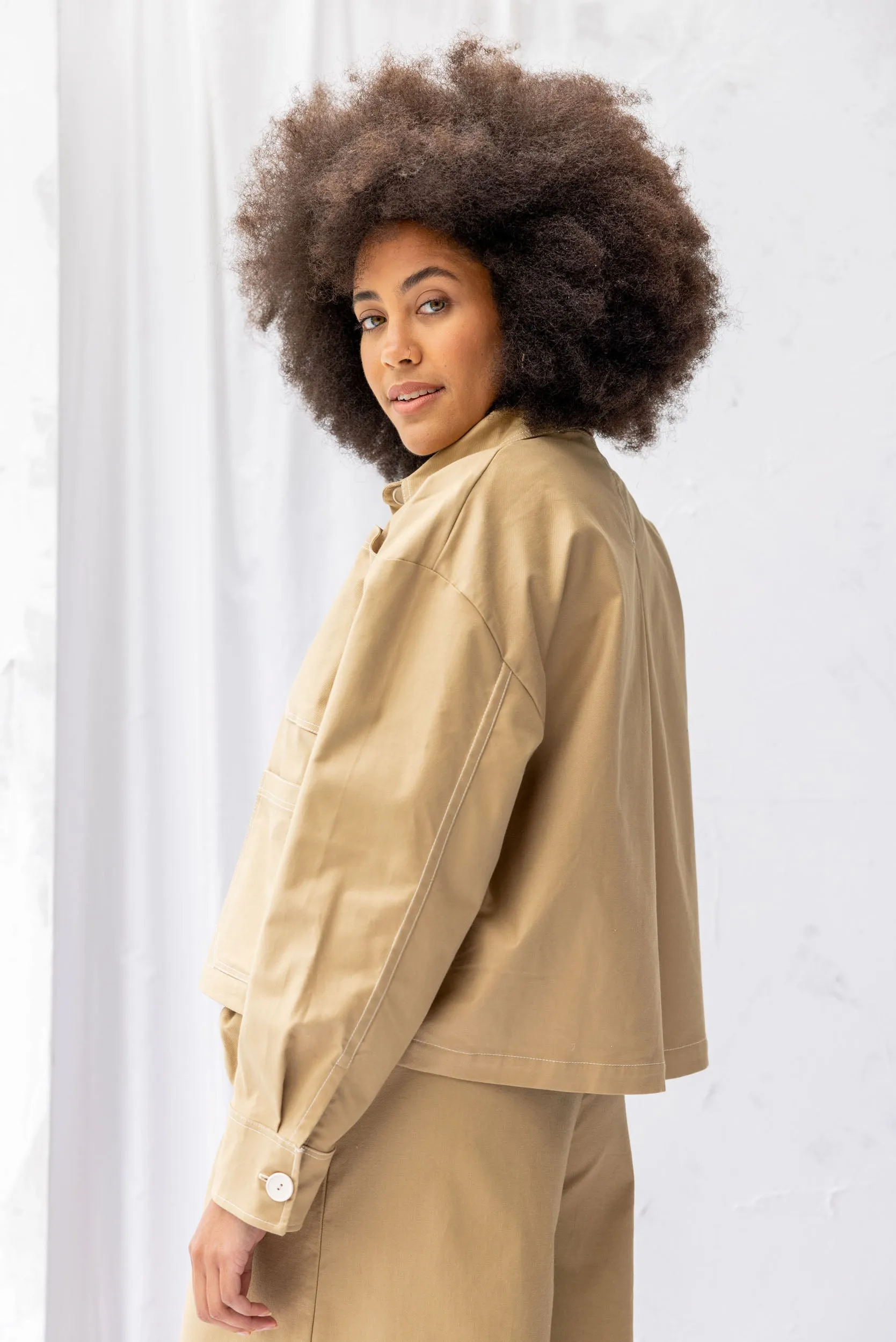 Boston Jacket | Tan | XS sold by ReCreate product image thumbnail 4