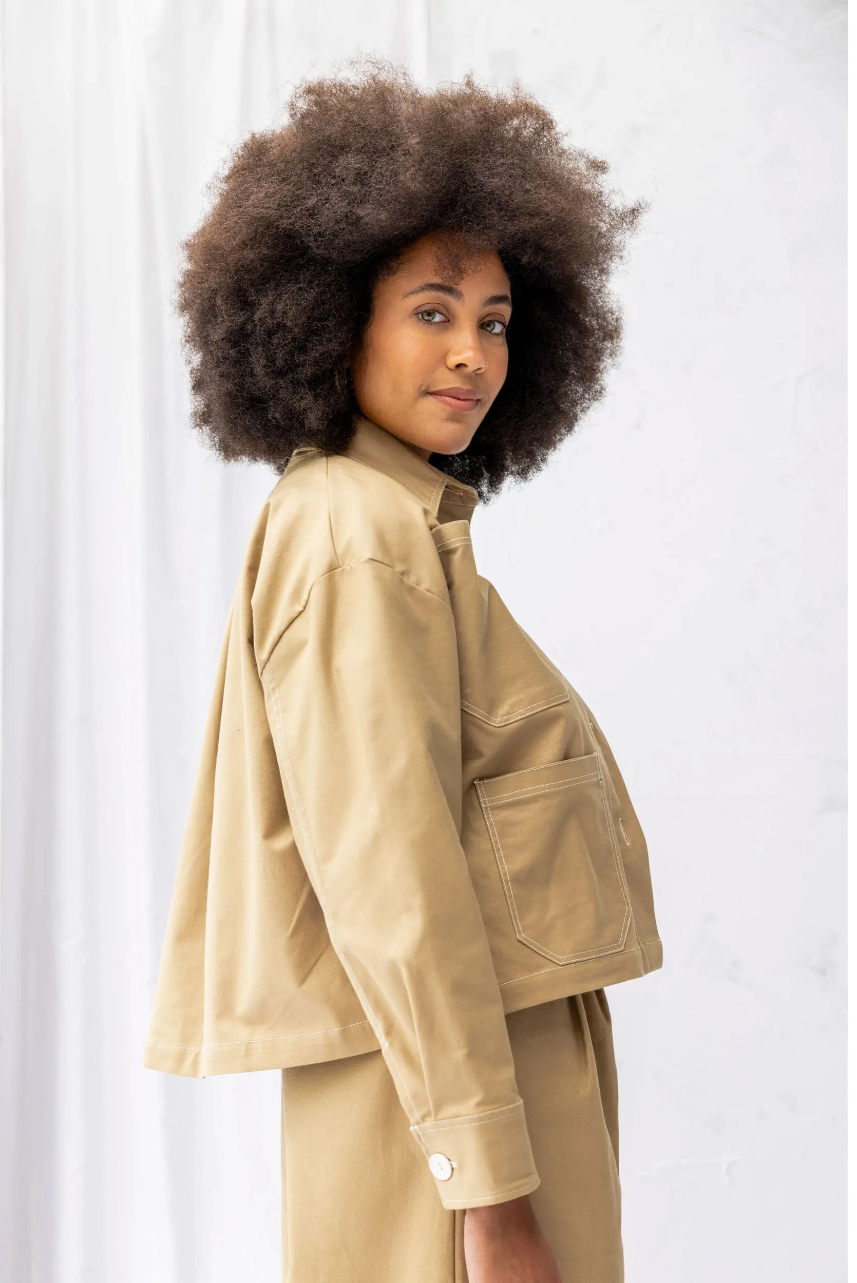 Boston Jacket | Tan | XS sold by ReCreate product image thumbnail 2