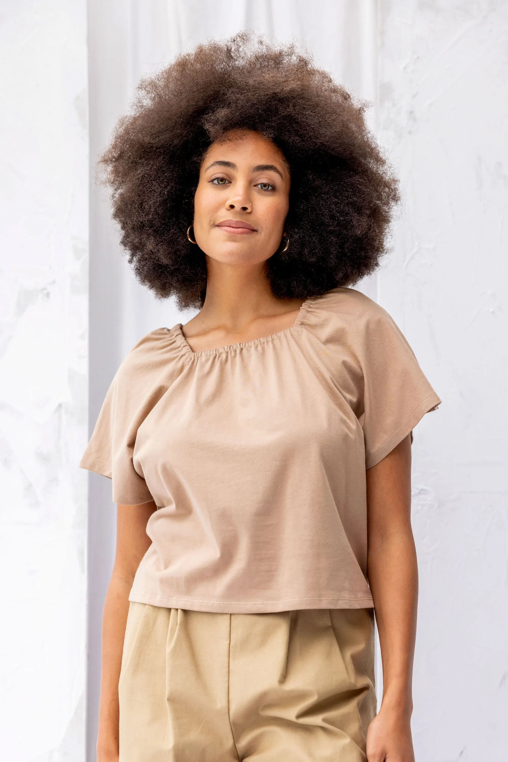 Madison Top | Clay sold by ReCreate product image thumbnail 4