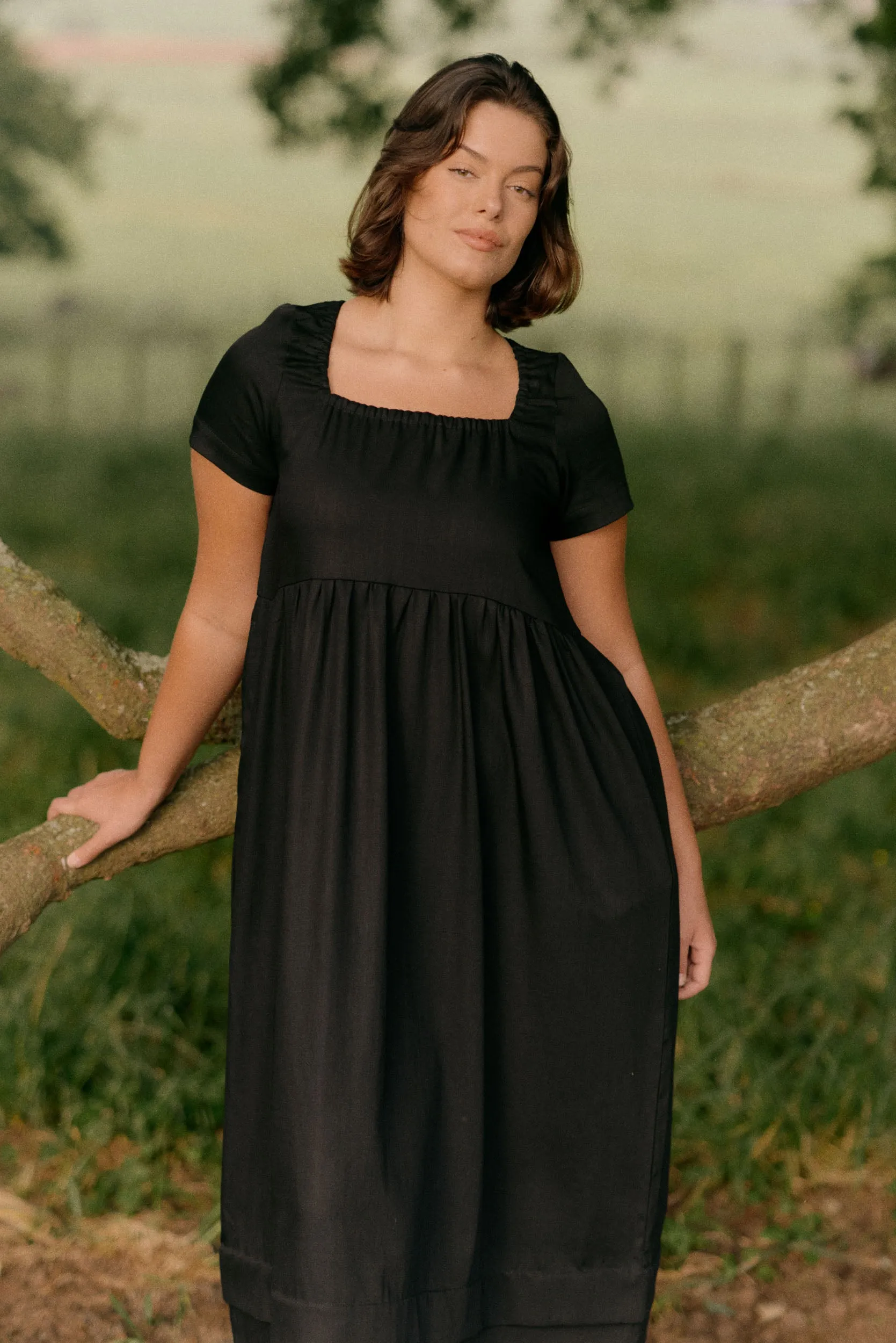 Amelie Dress | Black sold by ReCreate product image thumbnail 5