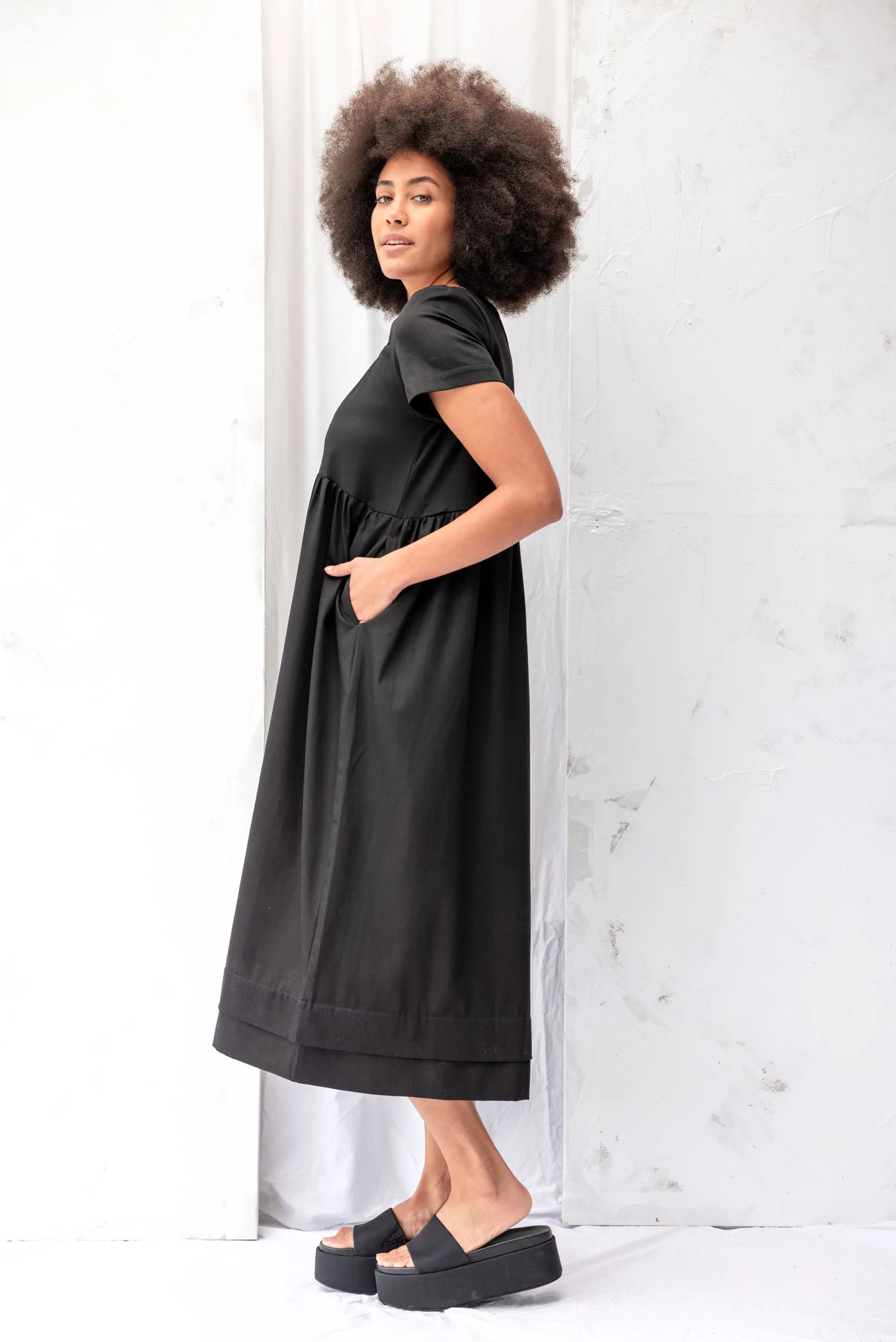 Amelie Dress | Black sold by ReCreate product image thumbnail 3