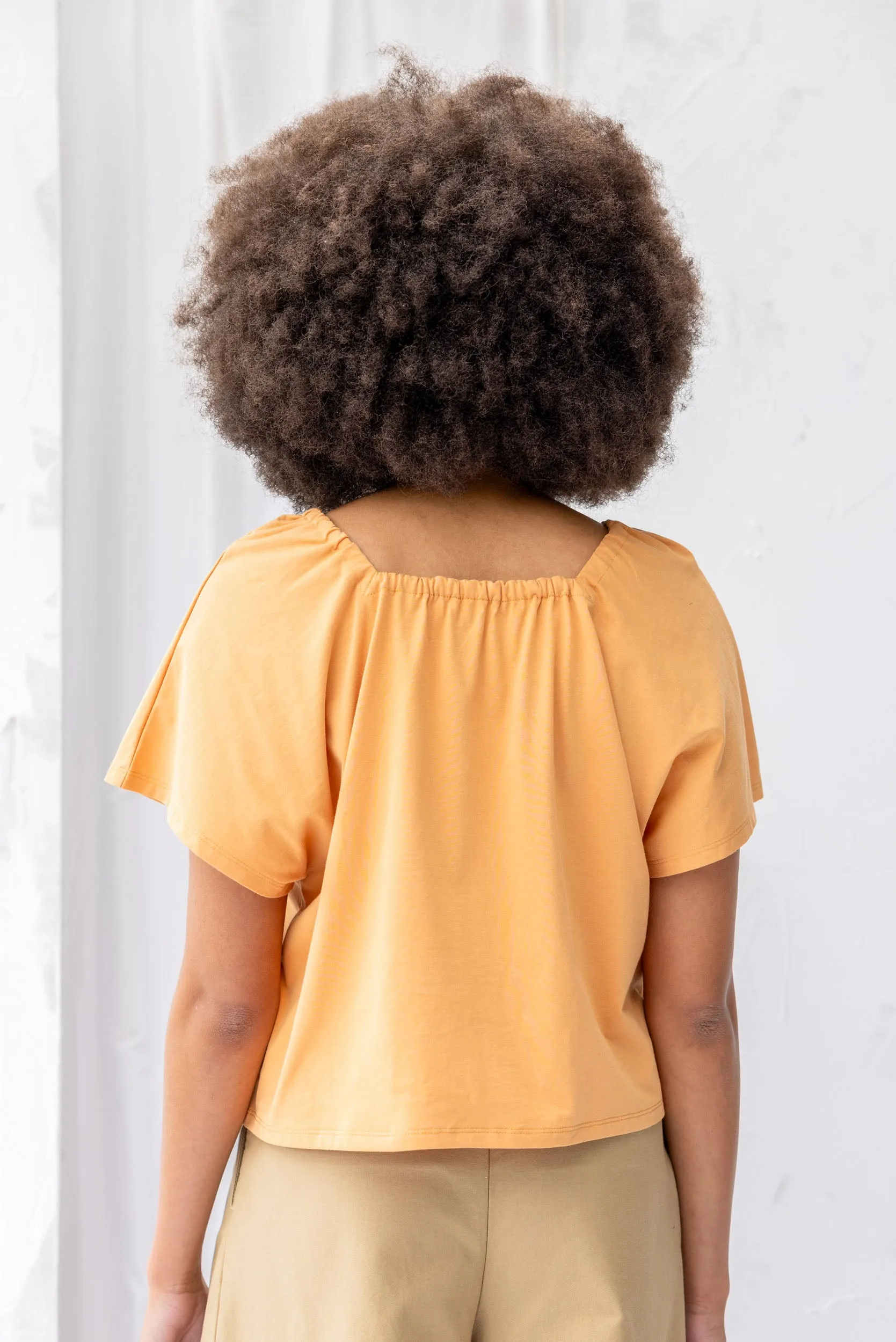 Madison Top | Cantaloupe sold by ReCreate product image thumbnail 4