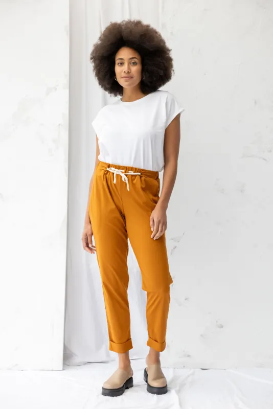Cabin Pant | Rust (S/M only) sold by ReCreate