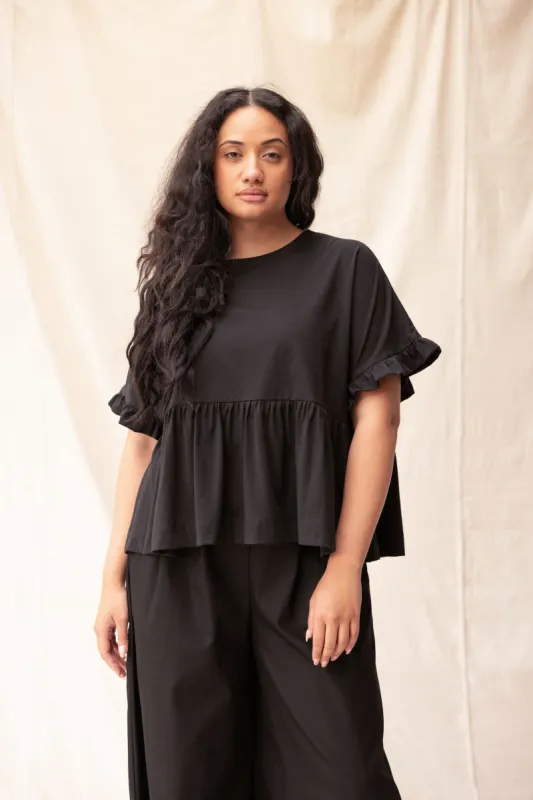 Cascade Top | Black sold by ReCreate