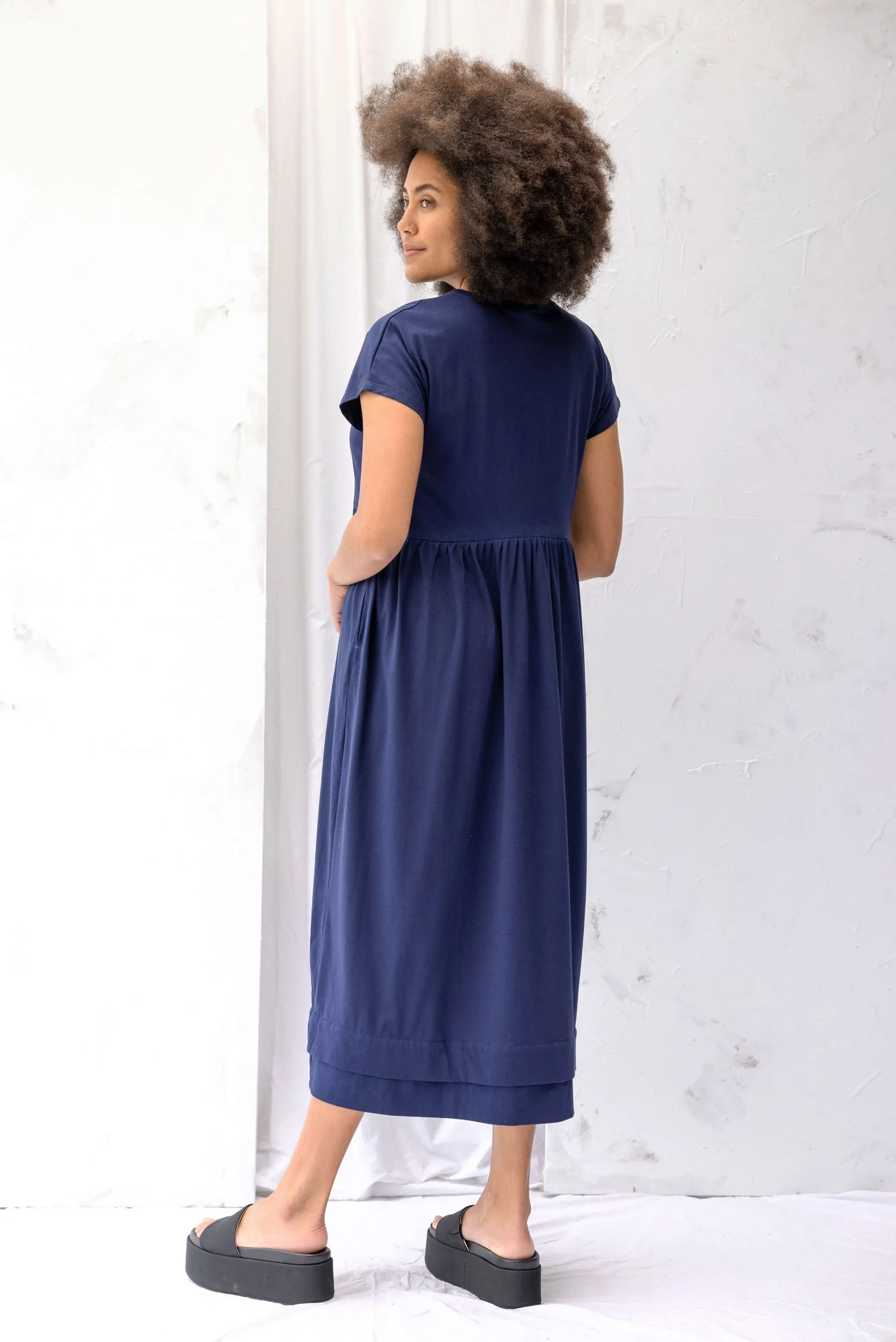 Dune Dress | Ink (S only) sold by ReCreate product image thumbnail 4