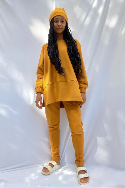 Frank Sweatshirt | Marigold sold by ReCreate