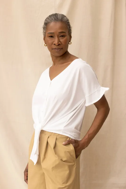 Swing Top | White (XS only) sold by ReCreate