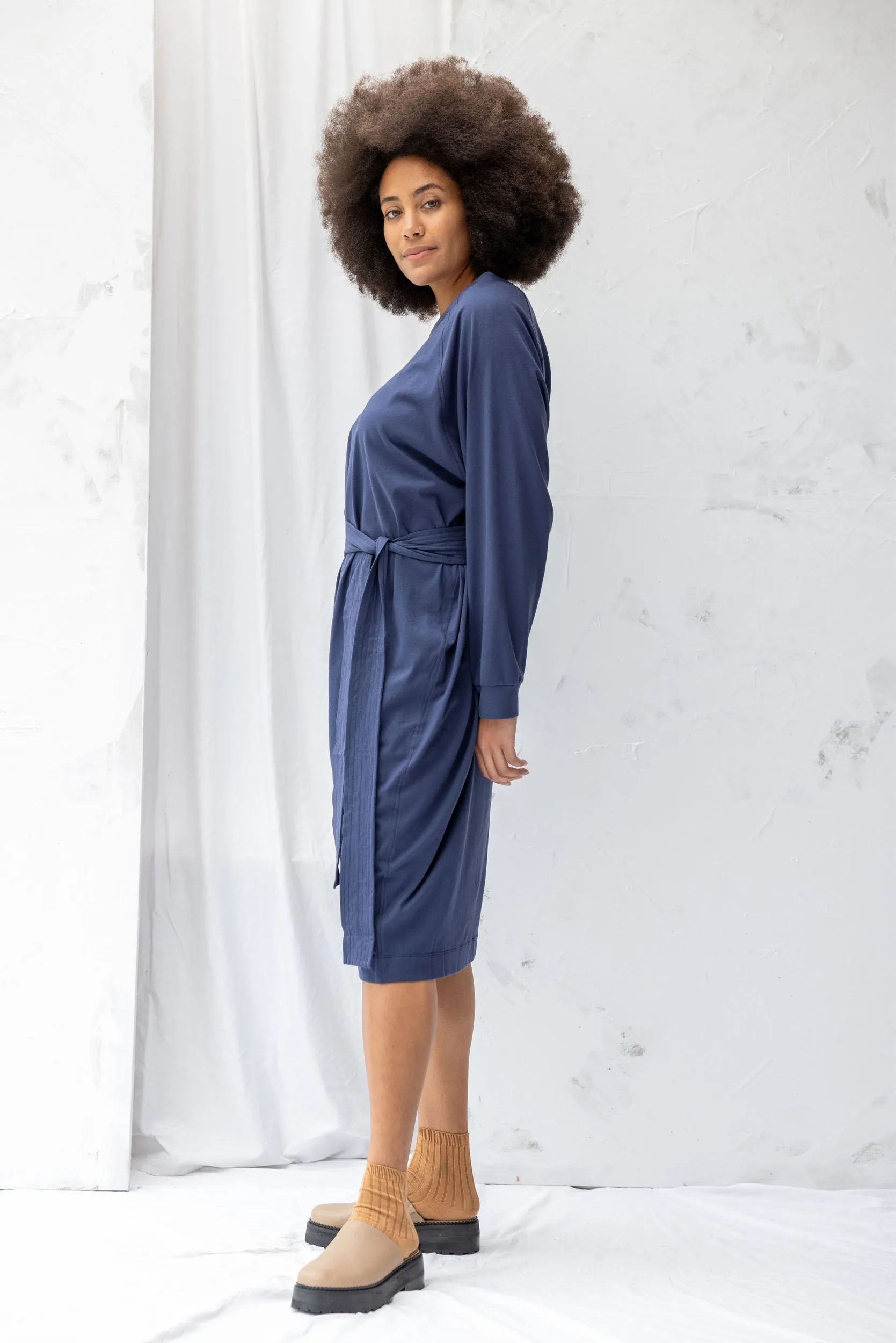 Unbound Dress | Soft Navy sold by ReCreate product image thumbnail 4