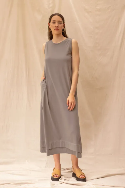 Convoy Dress | Grey Sage sold by ReCreate