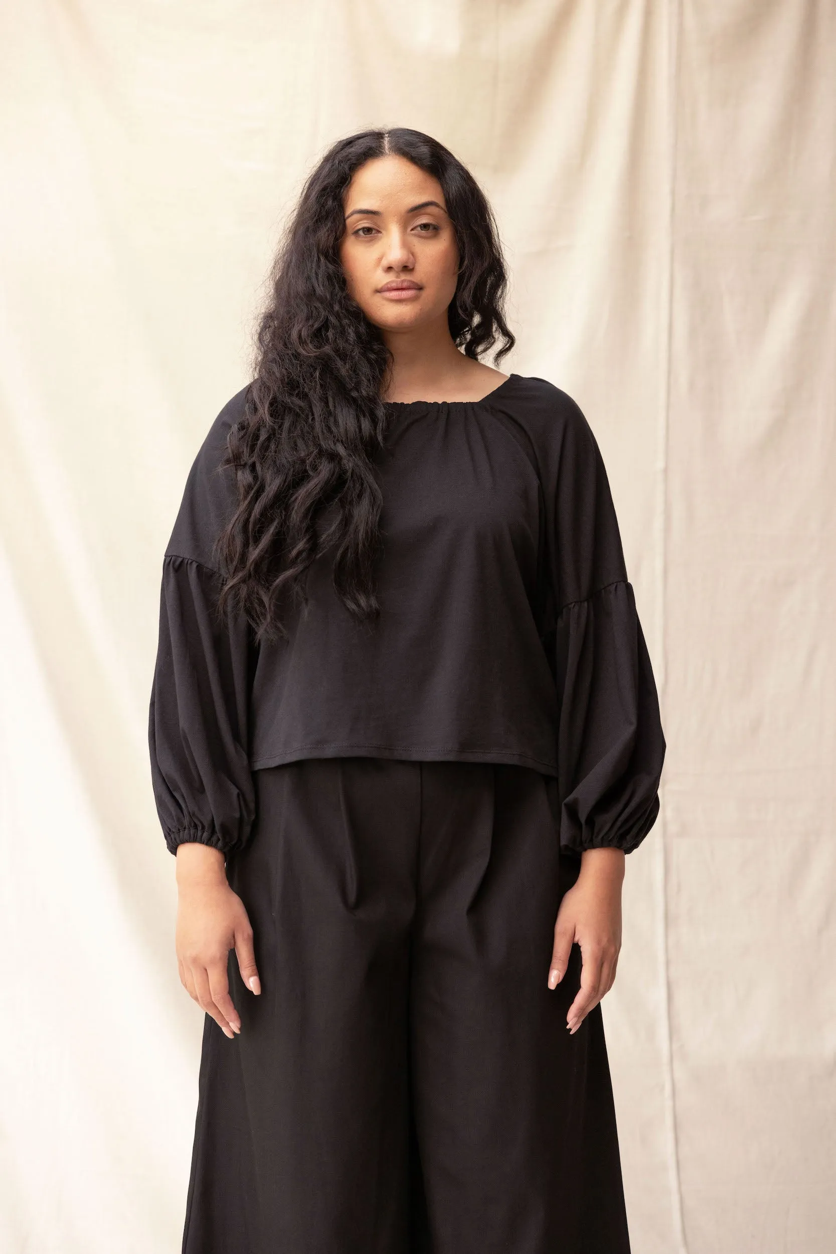 Mahina Top | Black sold by ReCreate product image thumbnail 2