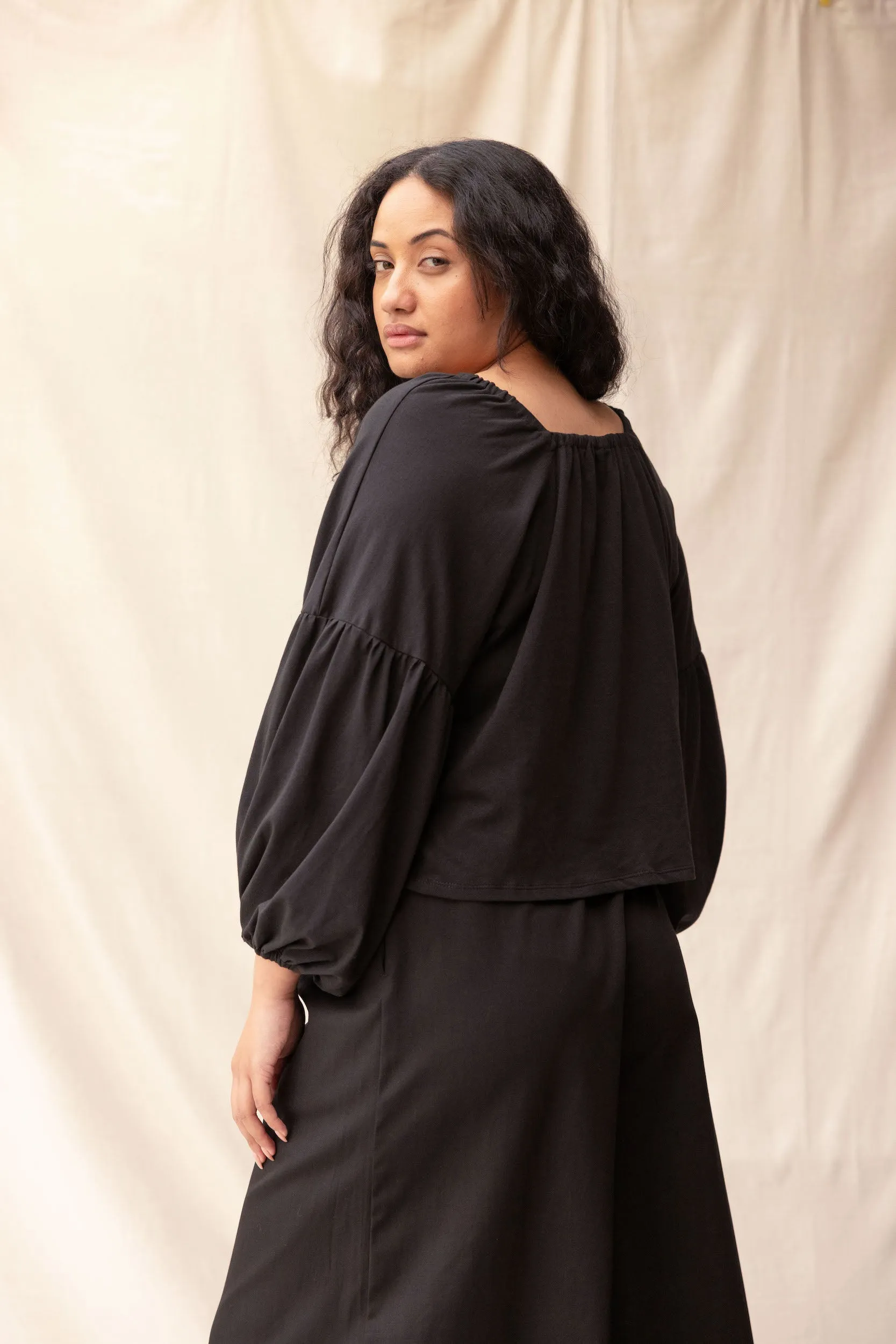 Mahina Top | Black sold by ReCreate product image thumbnail 3