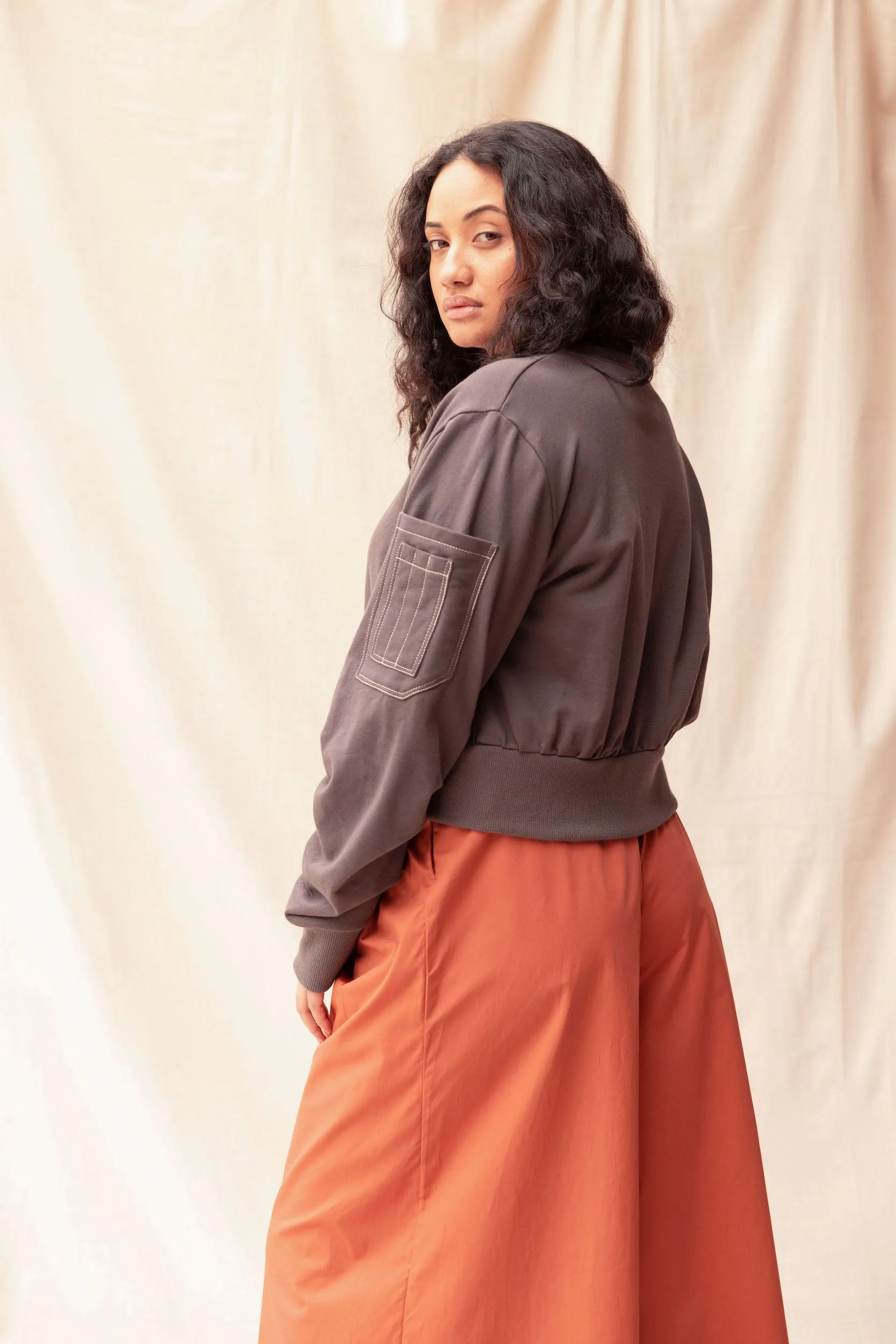 Dylan Jacket | Charcoal sold by ReCreate product image thumbnail 2