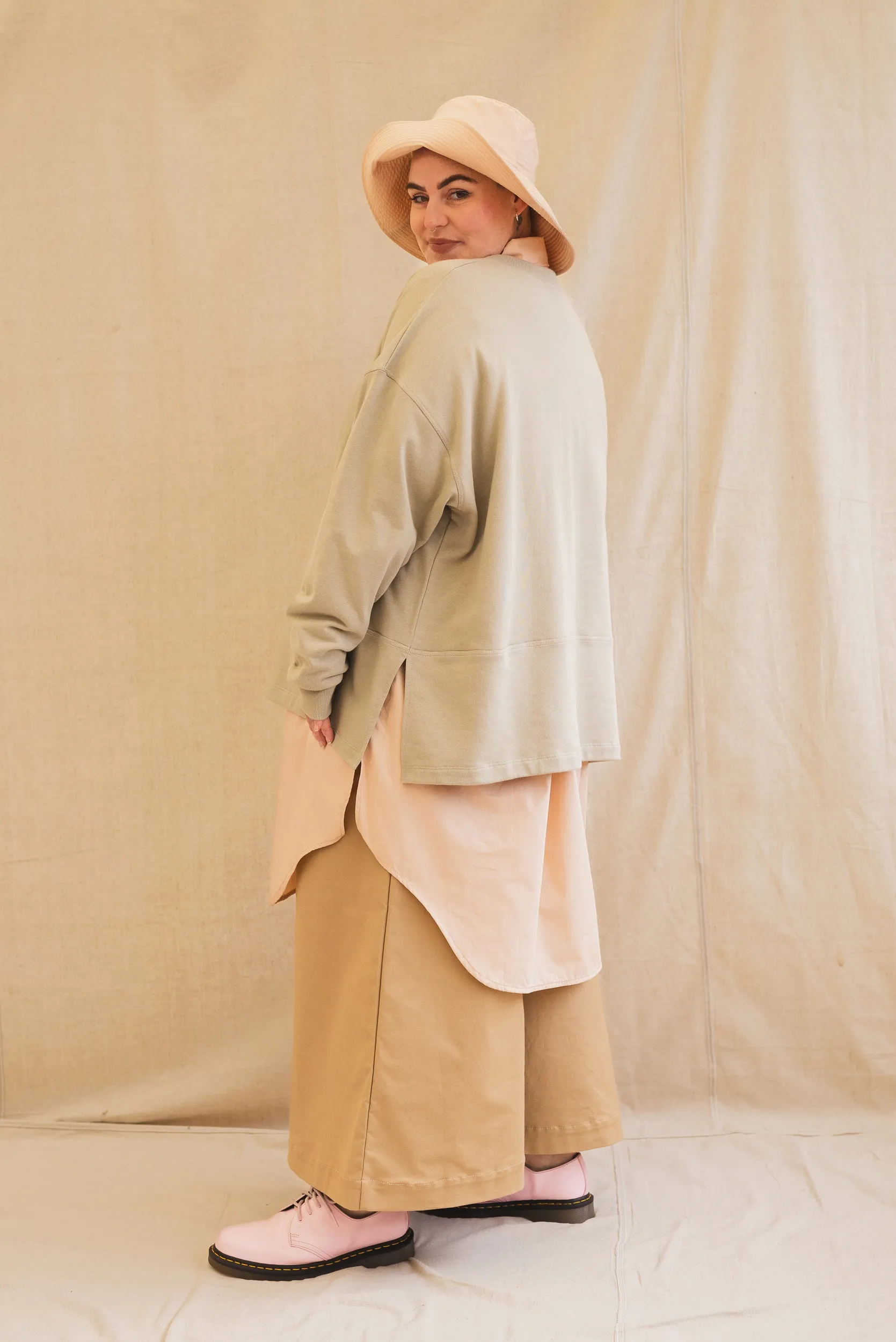 Roam Sweatshirt | Laurel (XL only) sold by ReCreate product image thumbnail 5