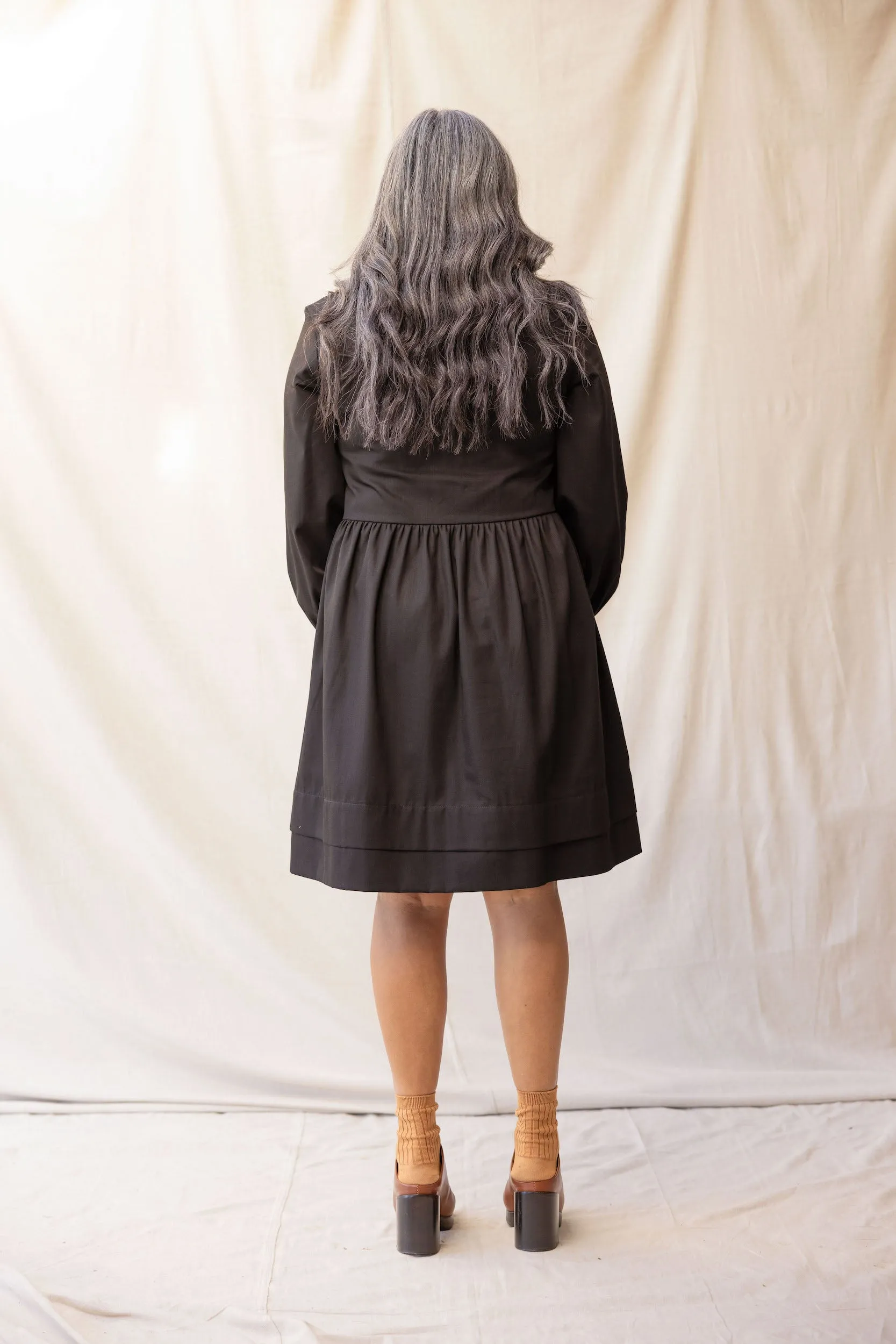 Sebastian Denim Dress | Black sold by ReCreate product image thumbnail 5