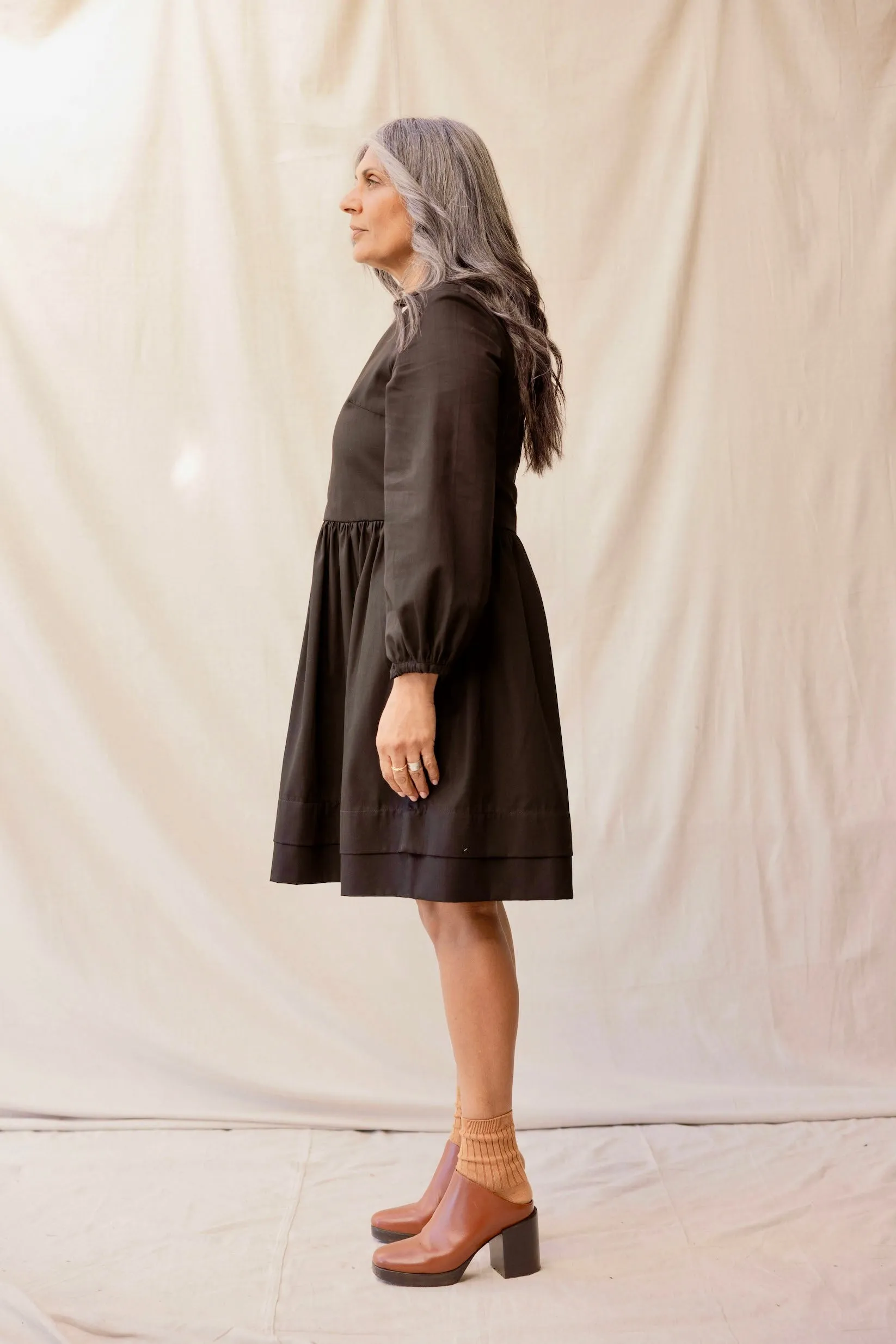 Sebastian Denim Dress | Black sold by ReCreate product image thumbnail 4