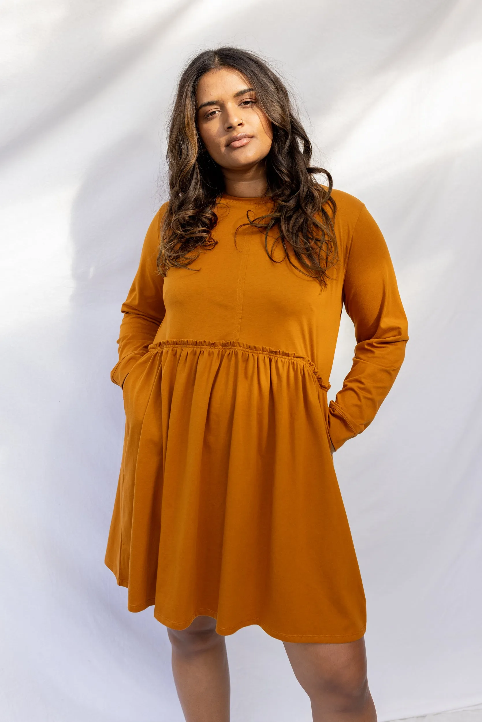 Translation Dress | Rust (XL only) sold by ReCreate