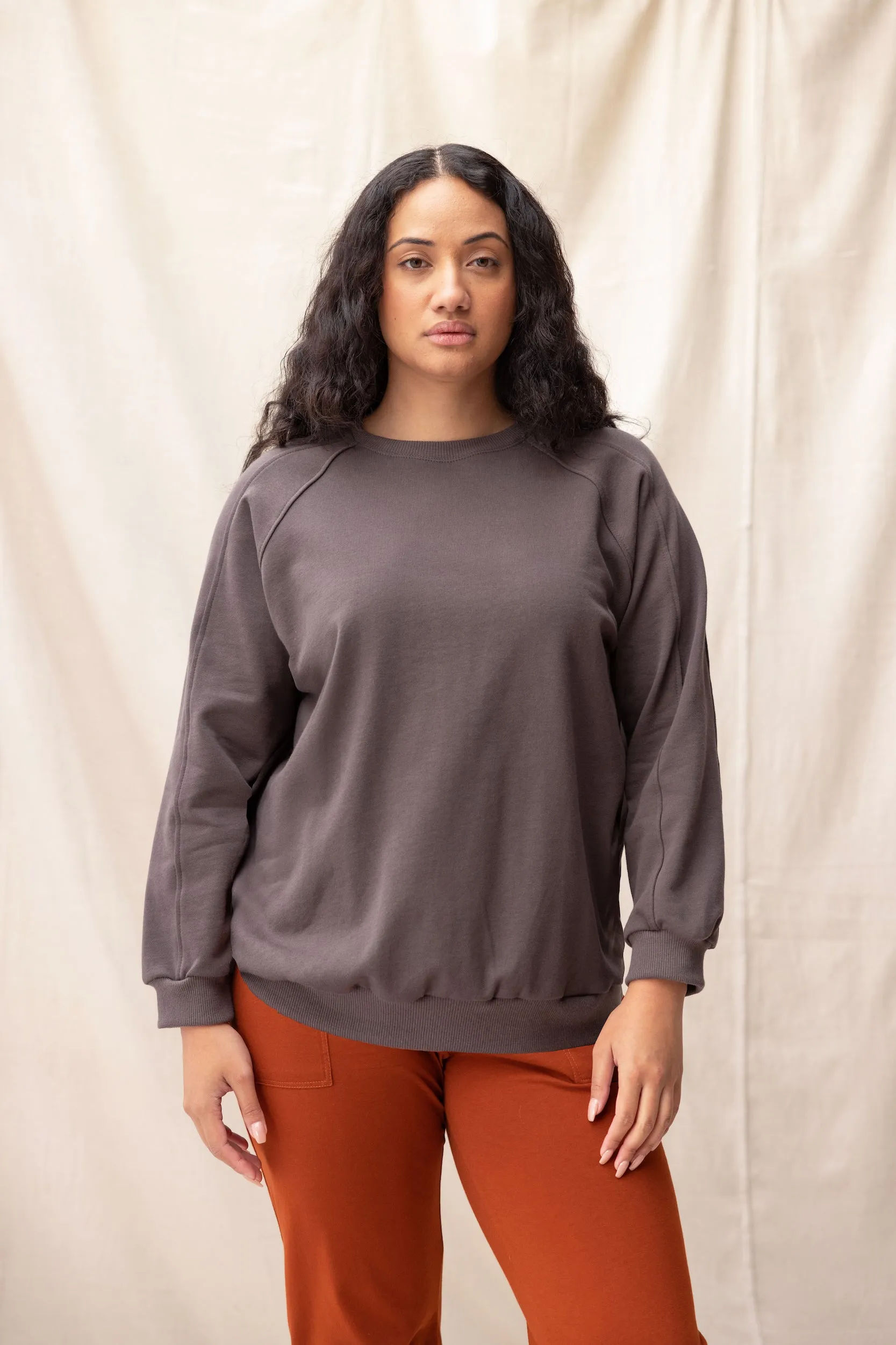 Poplar Sweatshirt | Charcoal sold by ReCreate product image thumbnail 3