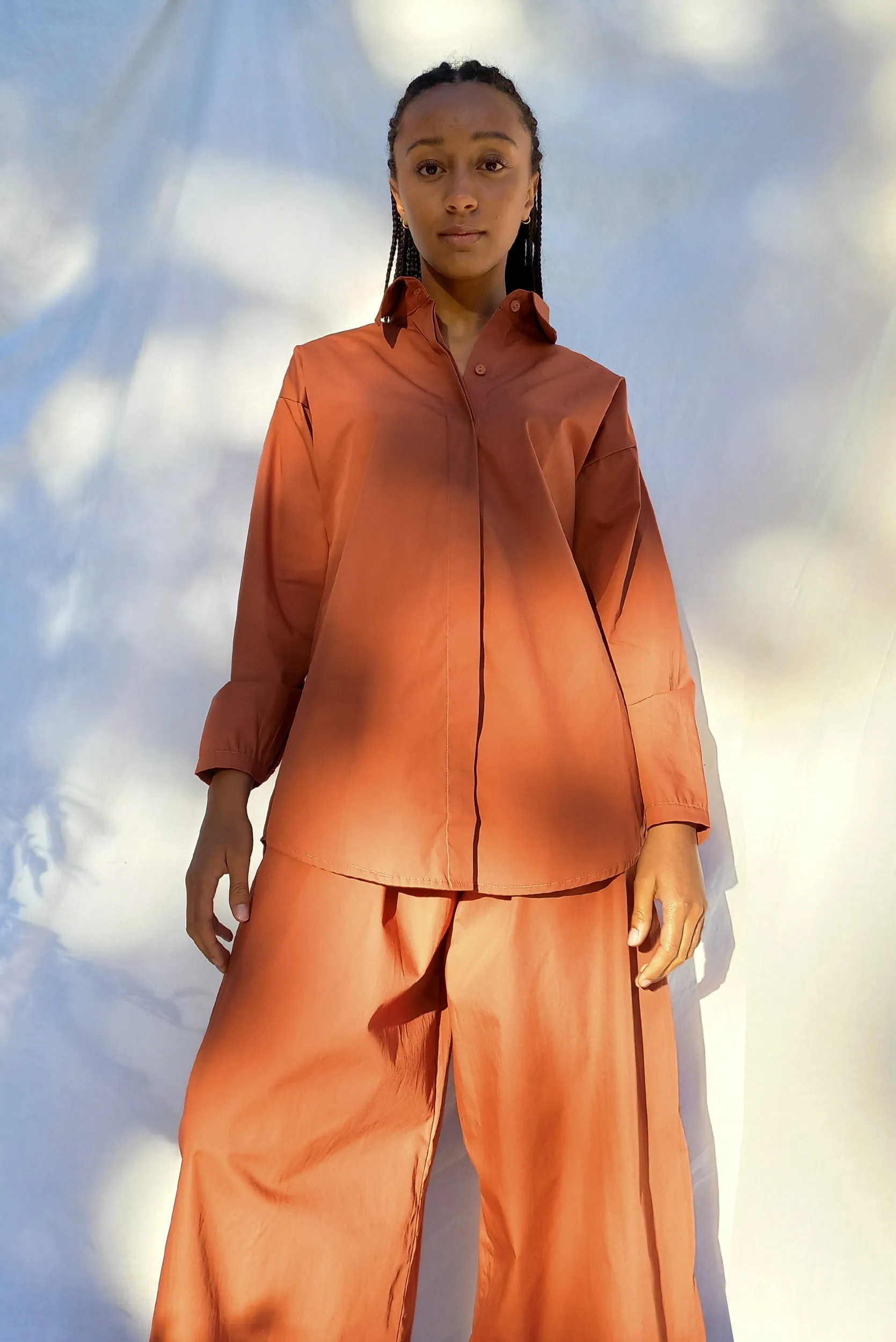 Florian Shirt | Burnt Sienna sold by ReCreate