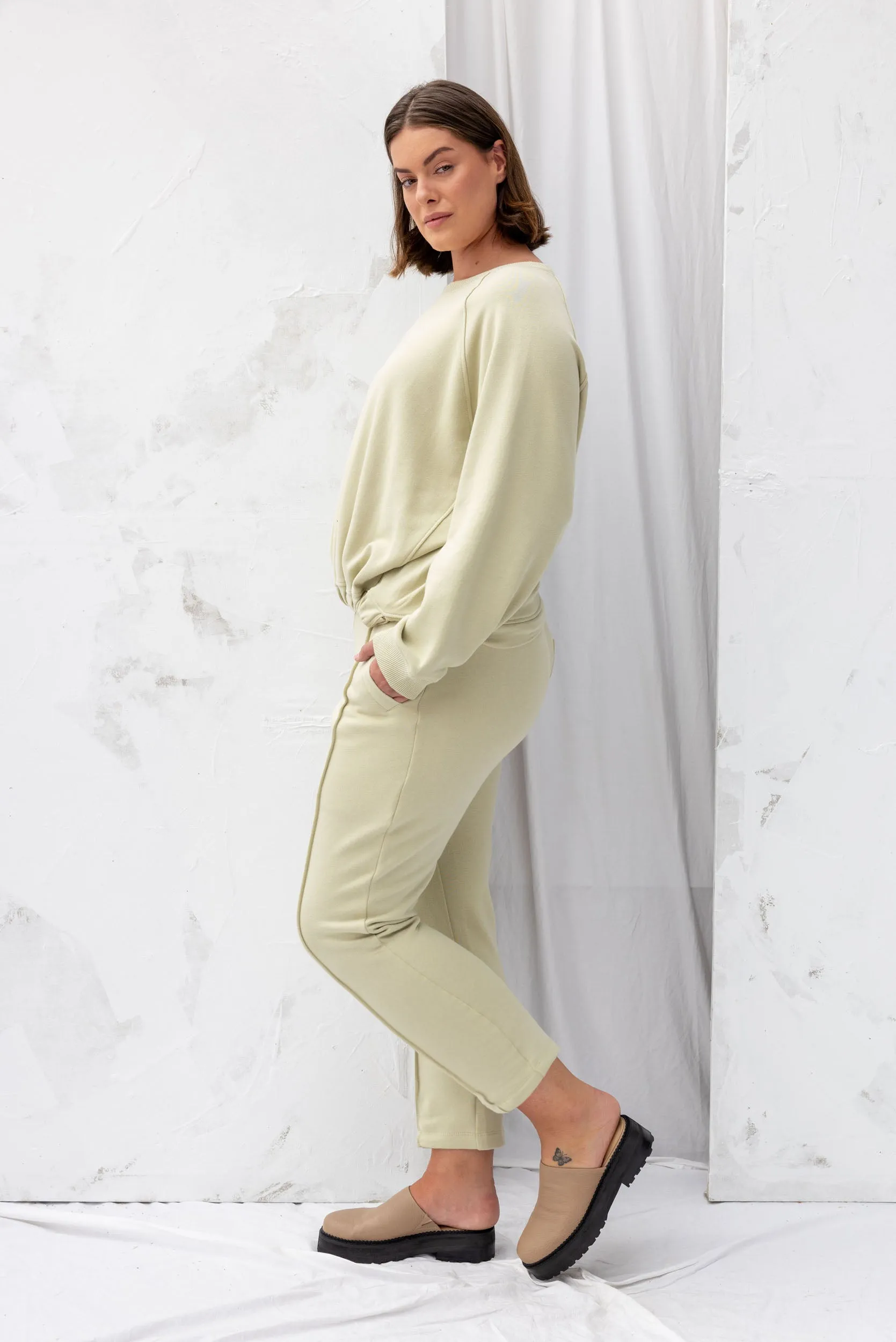 Homebound Trackpant | Green Tea (M/L only) sold by ReCreate product image thumbnail 4