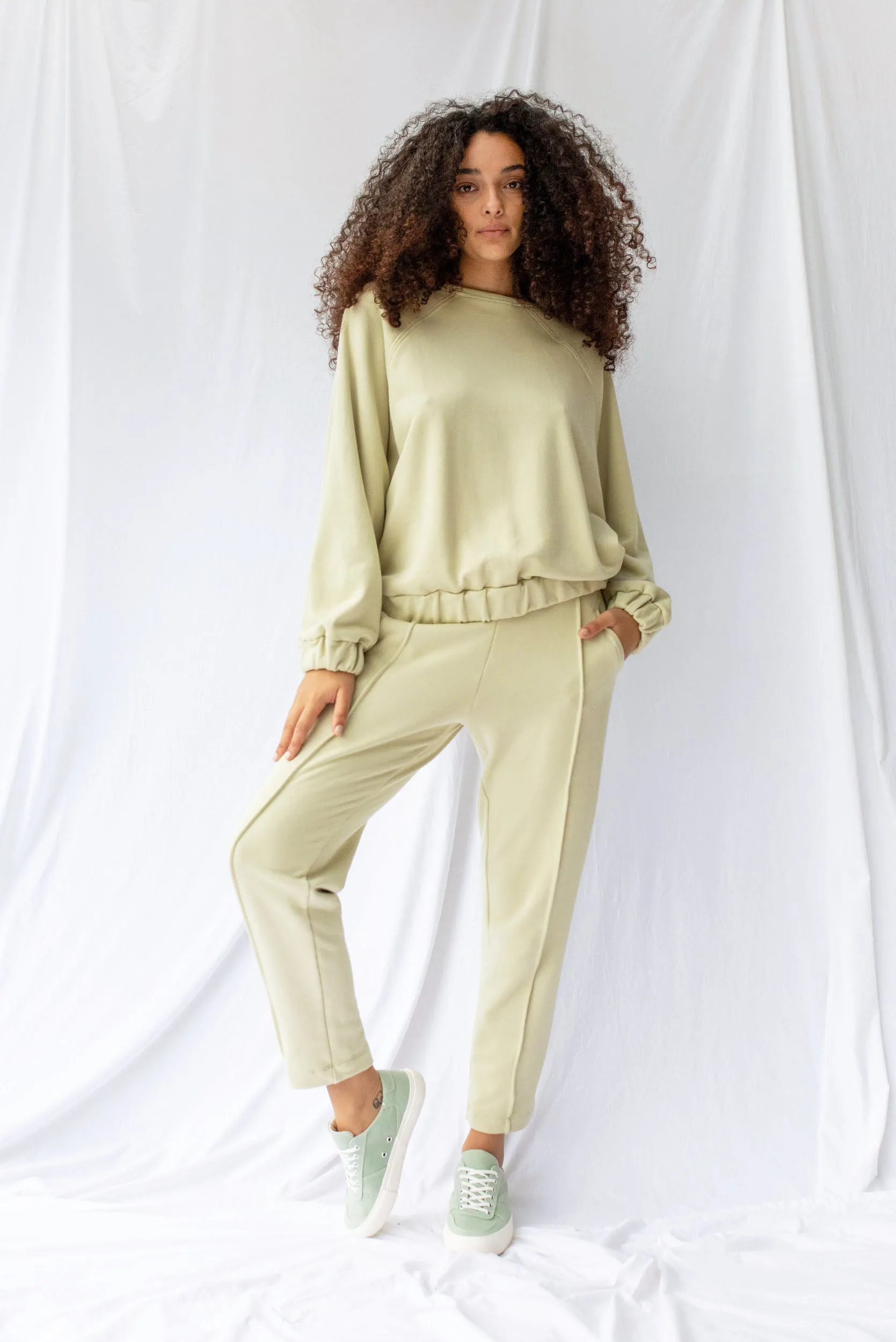 Homebound Trackpant | Green Tea (M/L only) sold by ReCreate