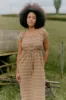 Remmy Dress | Earth Check sold by ReCreate