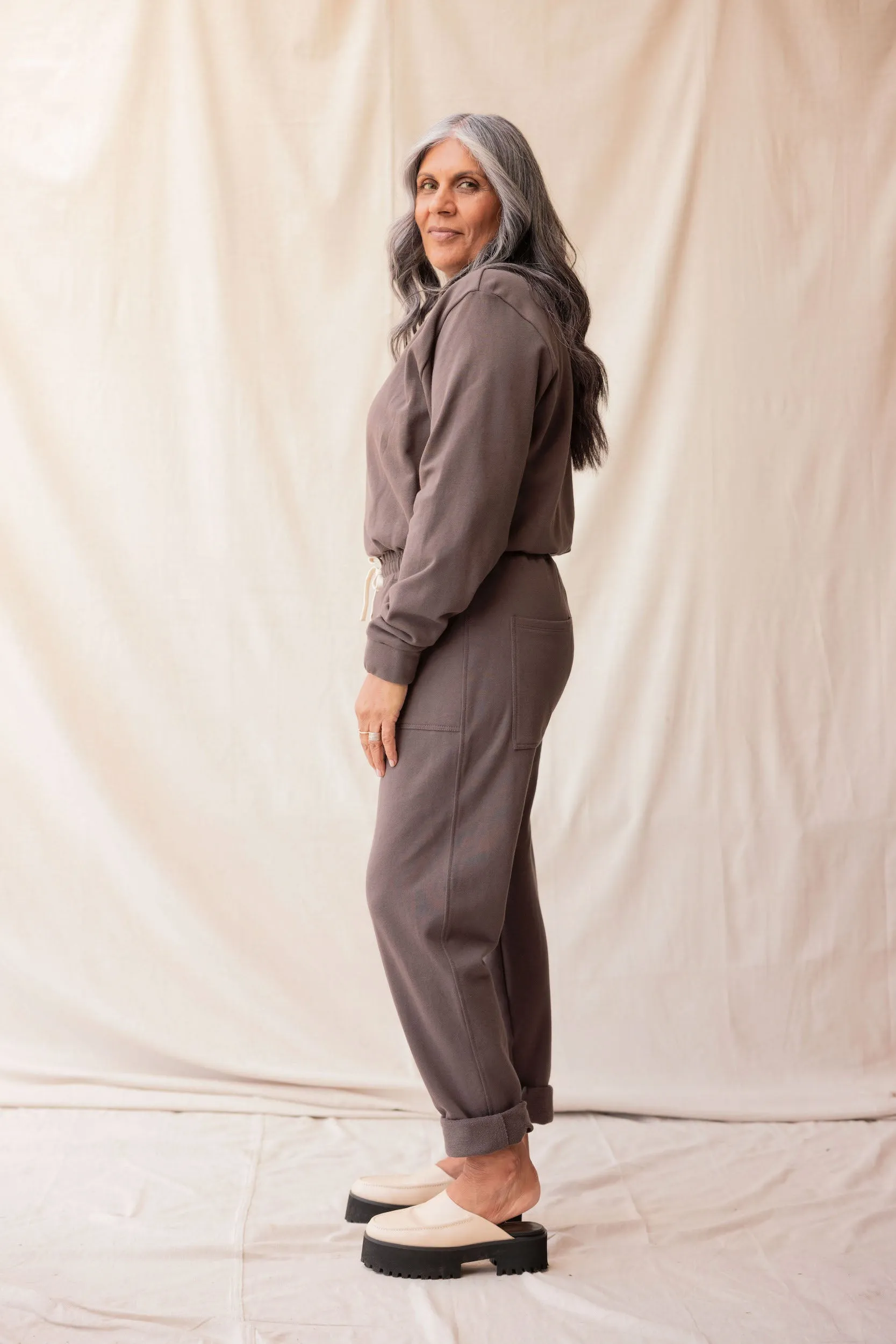 Travel Trackpant | Charcoal sold by ReCreate product image thumbnail 2