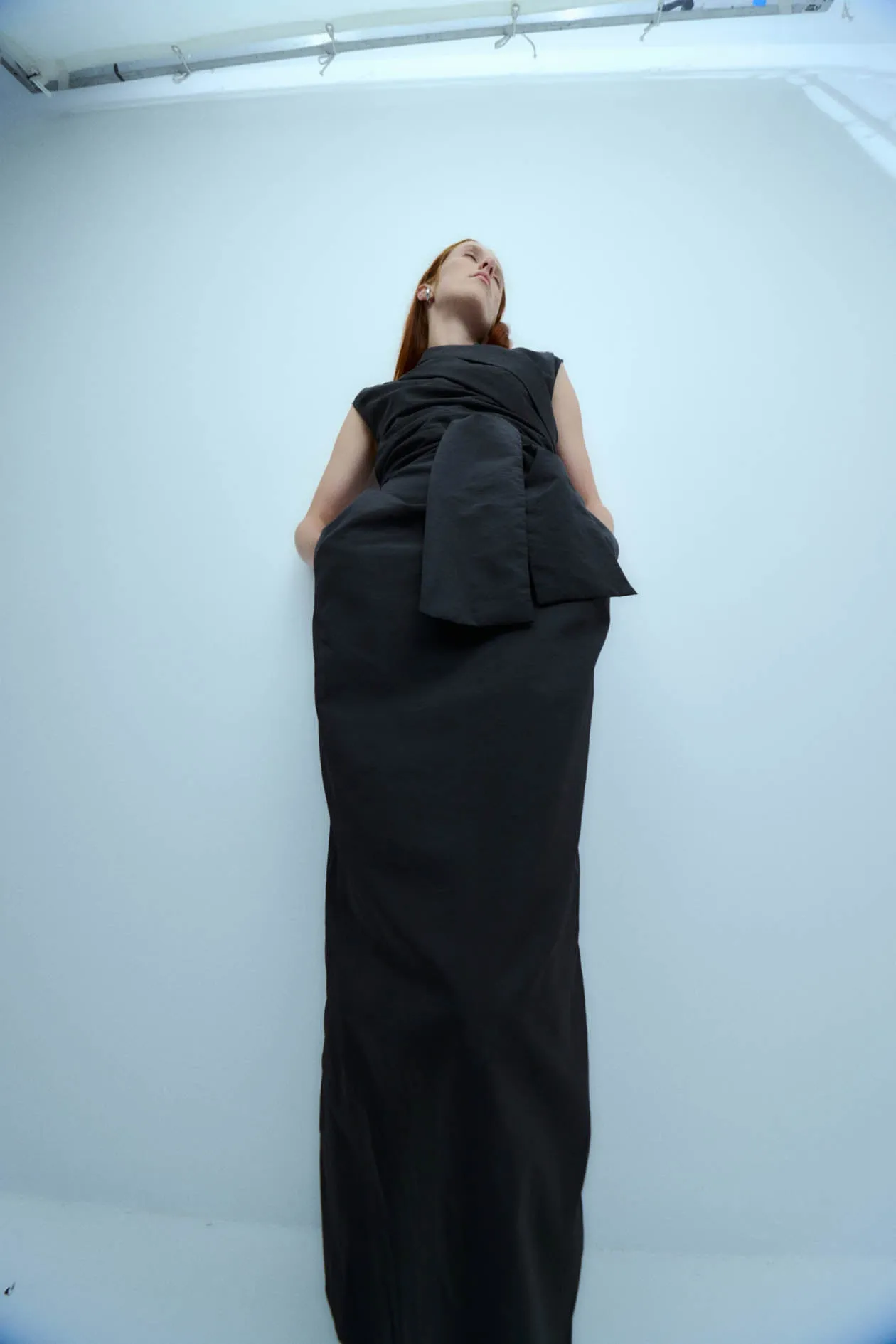 Chaimberlain Dress in Nylon sold by Harris Tapper product image thumbnail 4