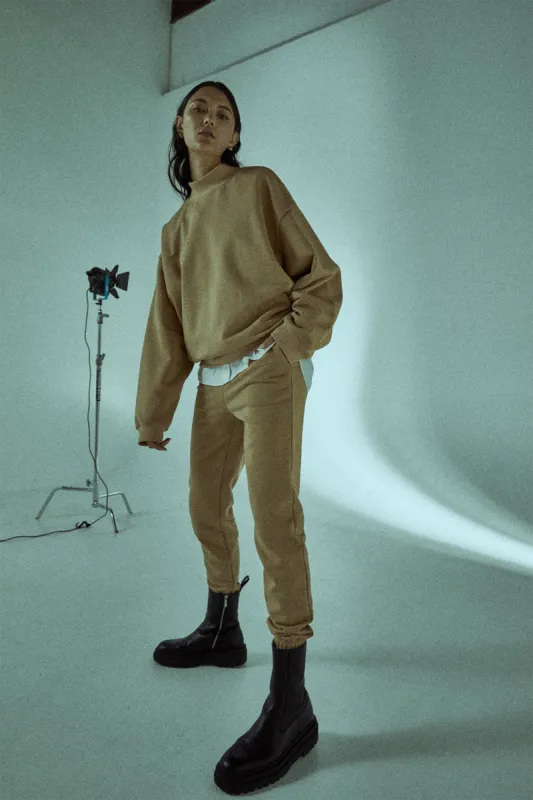 Rometty Jogger Almond sold by Harris Tapper