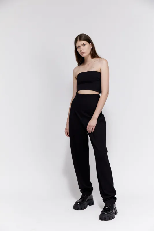 Magda Trouser Black Ponte sold by Harris Tapper