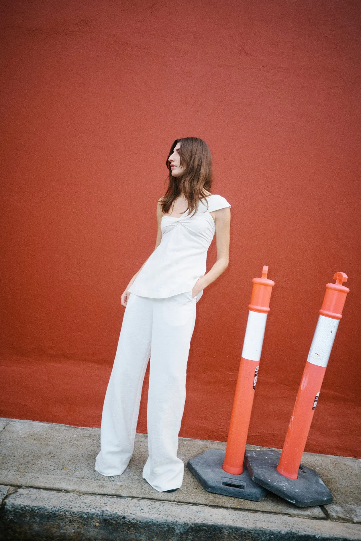 Bree Trouser White sold by Harris Tapper product image thumbnail 2