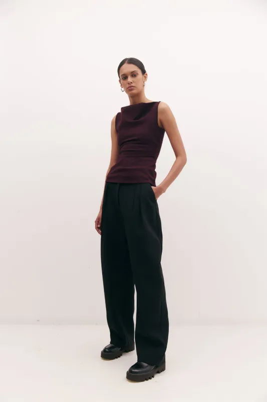 Bea Top Rosso sold by Harris Tapper