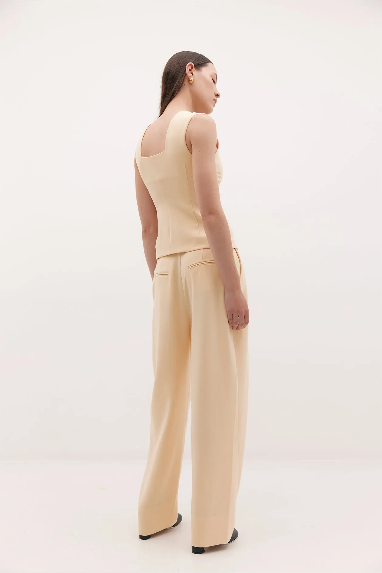 Abel Trouser Peach Suiting sold by Harris Tapper product image thumbnail 4