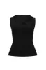 Bea Top Black sold by Harris Tapper