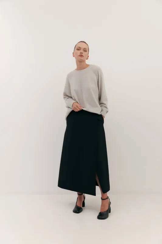 Iso Skirt Bonded Suiting sold by Harris Tapper