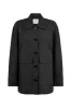 Everett Jacket Asphalt Nylon sold by Harris Tapper