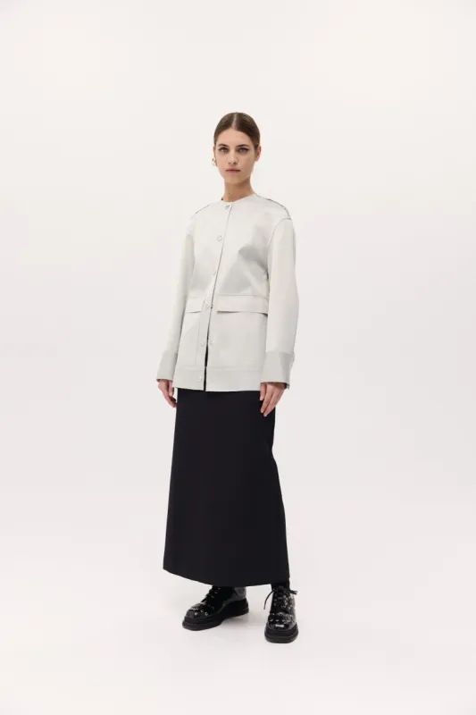 Agatha Bomber Polar sold by Harris Tapper