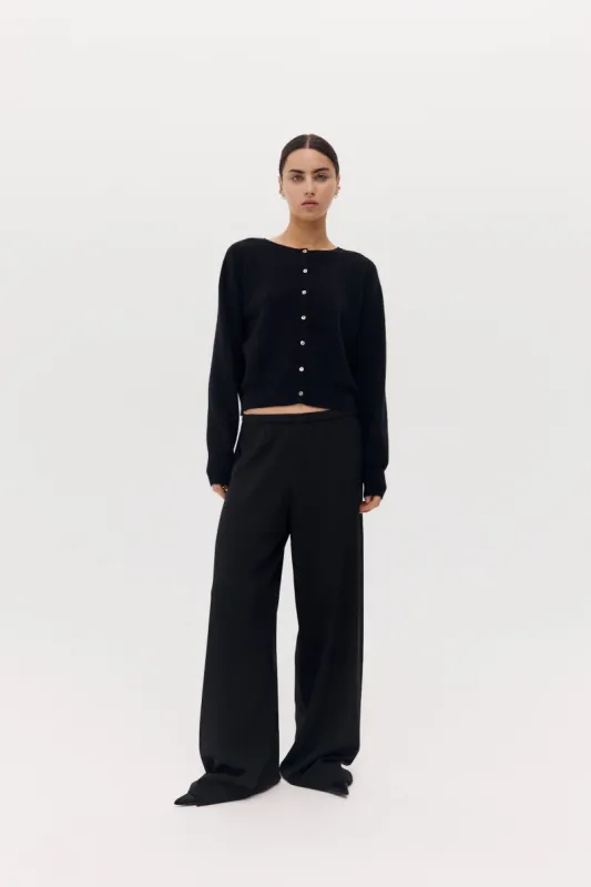 Irving Trouser Black sold by Harris Tapper