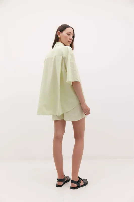 Brixton Shirt Sorbet sold by Harris Tapper