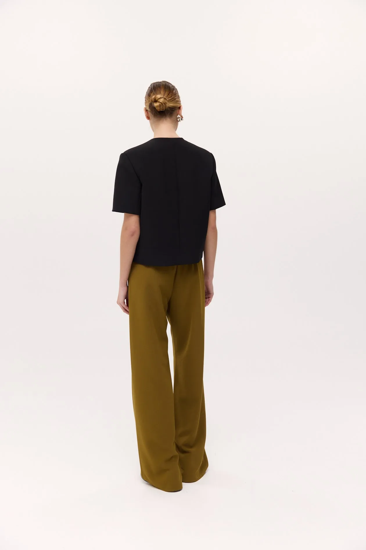 Short Sleeve Tilmens Jacket in Bonded Suiting sold by Harris Tapper product image thumbnail 4
