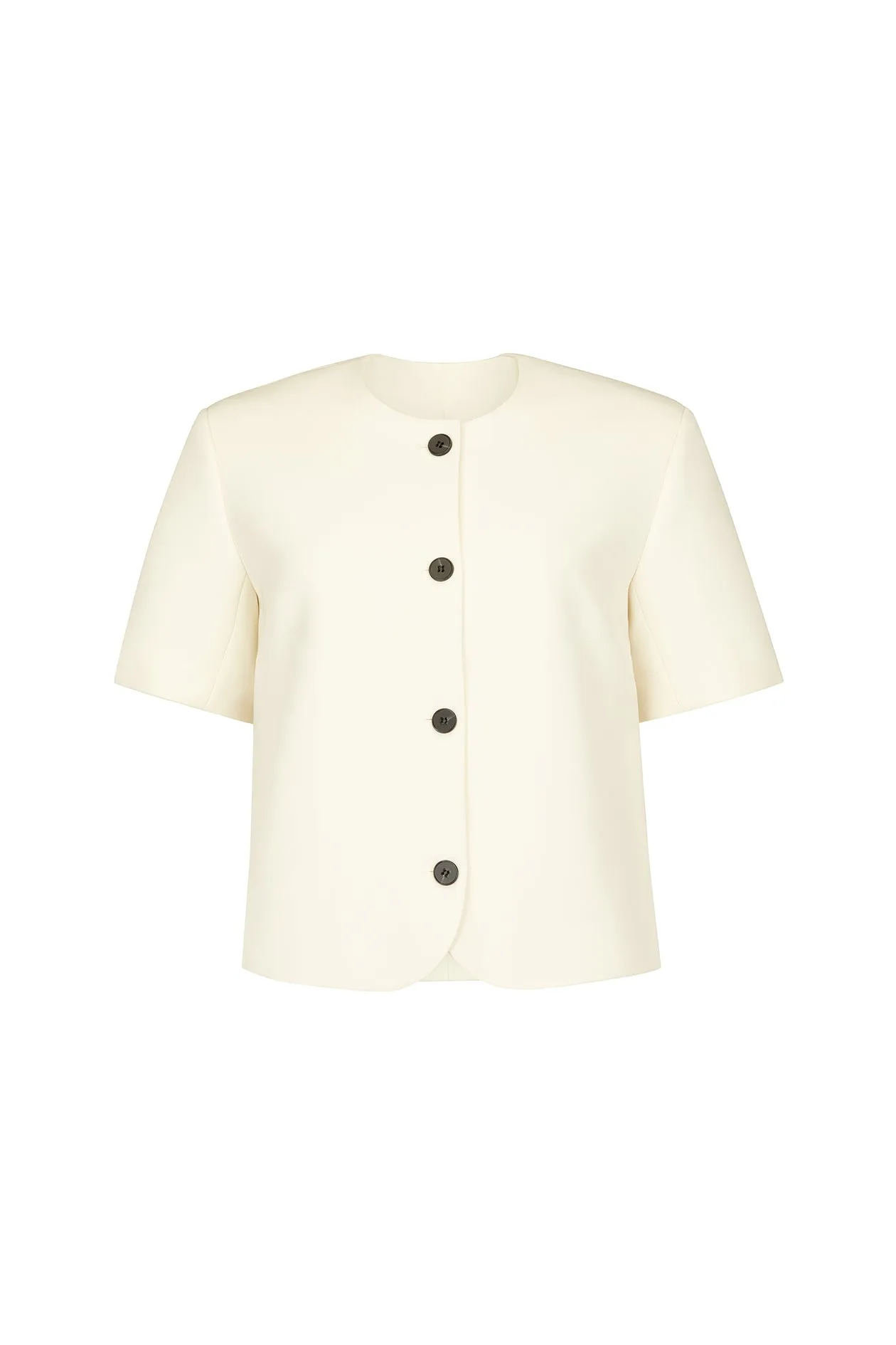 Short Sleeve Tilmens Jacket in Bonded Suiting sold by Harris Tapper product image thumbnail 2