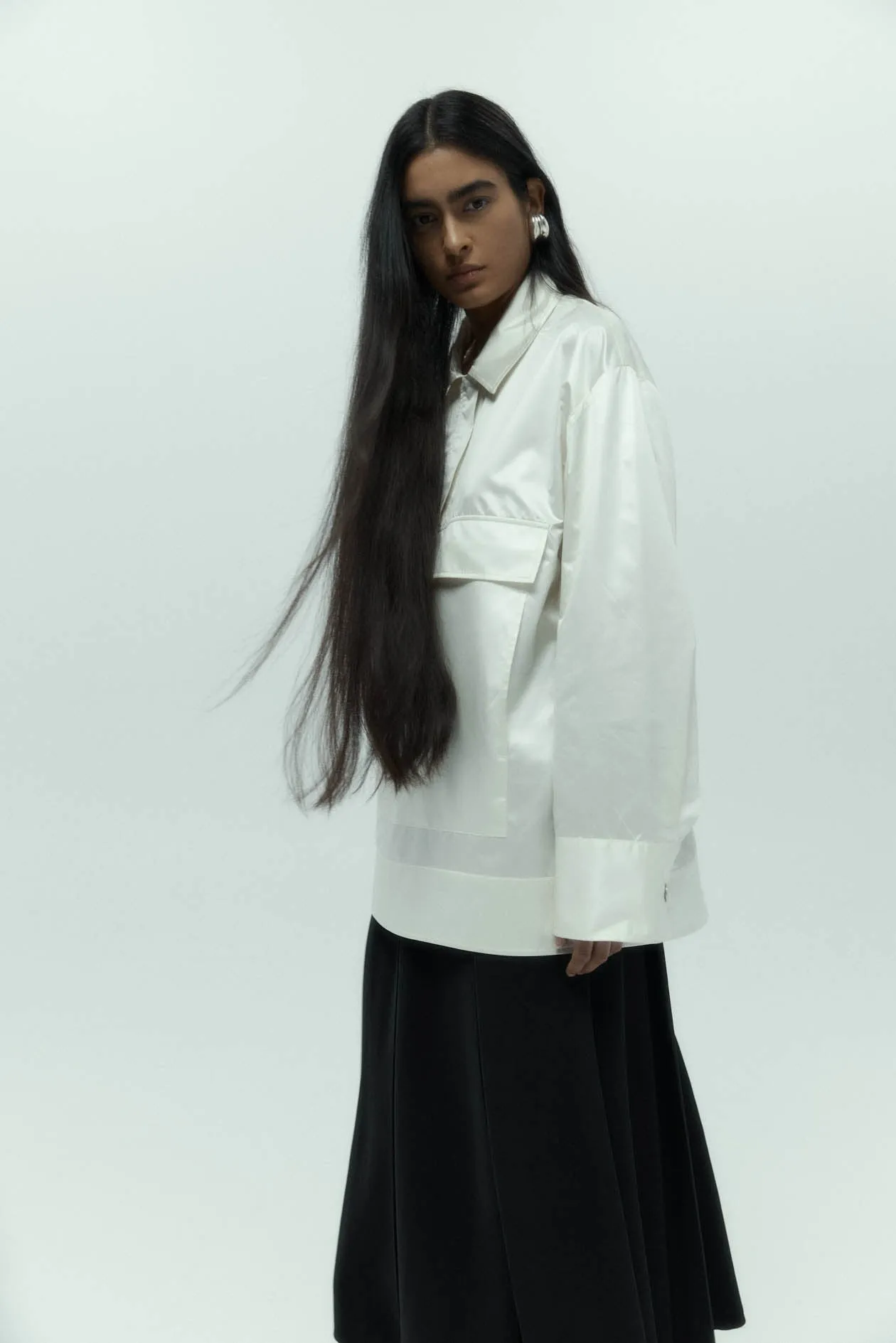 Remus Bomber in Pearlescent Taffeta sold by Harris Tapper product image thumbnail 3