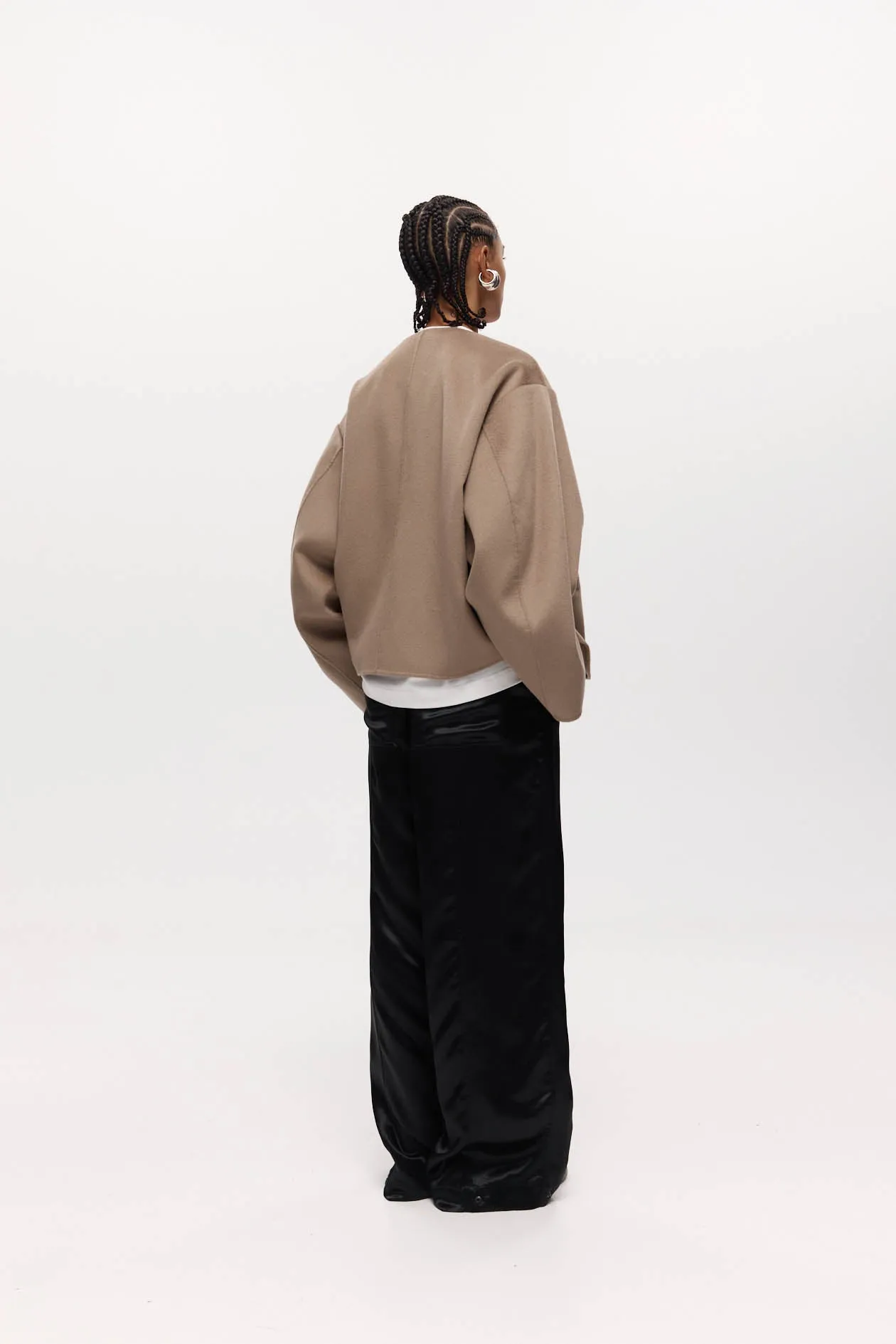 Angelo Jacket in Lambs Wool sold by Harris Tapper product image thumbnail 3