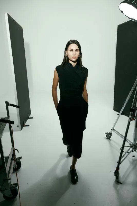 Chaimberlain Dress Silk sold by Harris Tapper