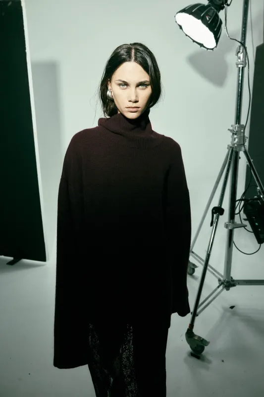 Theo Jumper in Wool Cashmere sold by Harris Tapper