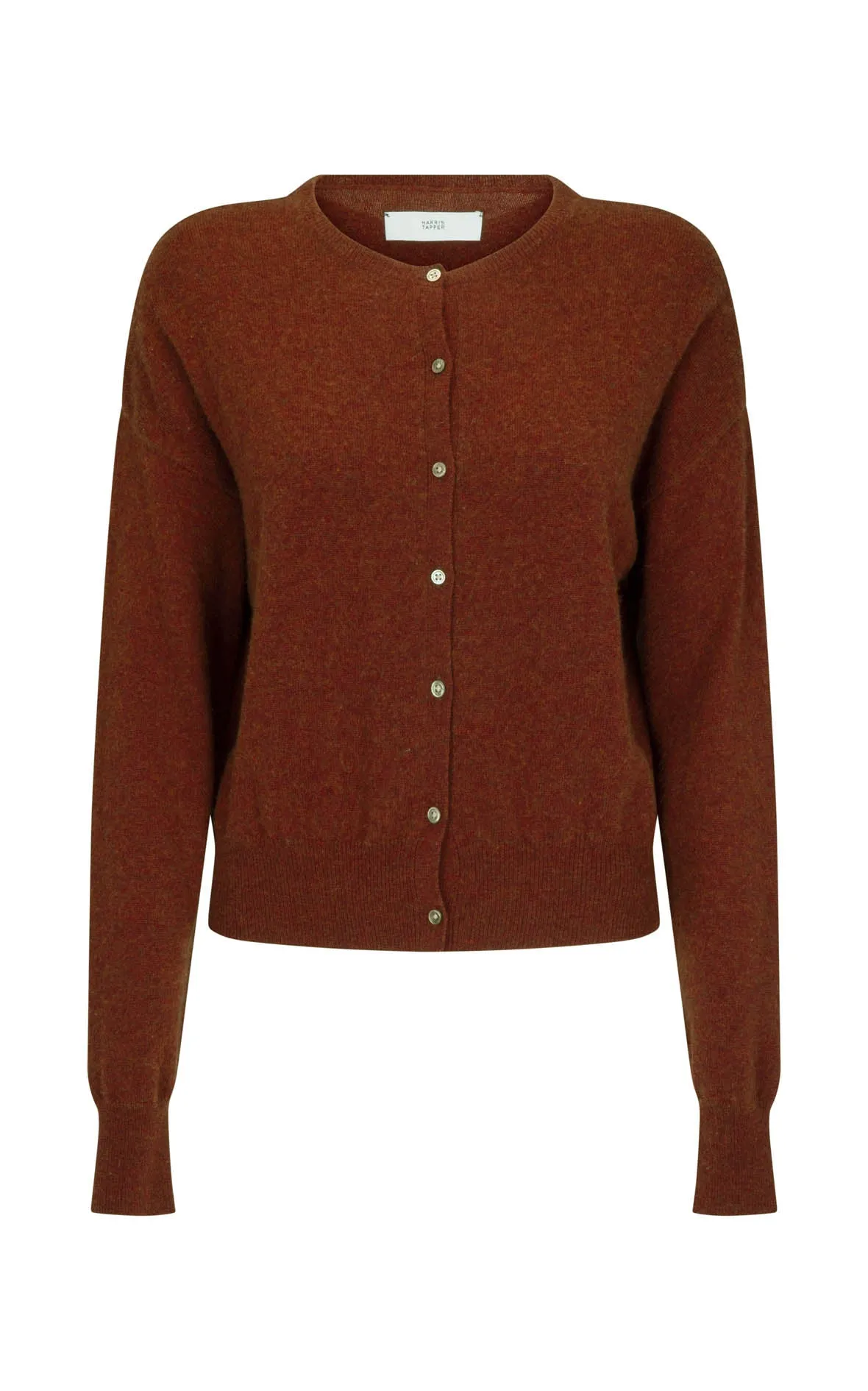 Hoppen Cardigan in Wool Cashmere sold by Harris Tapper product image thumbnail 2