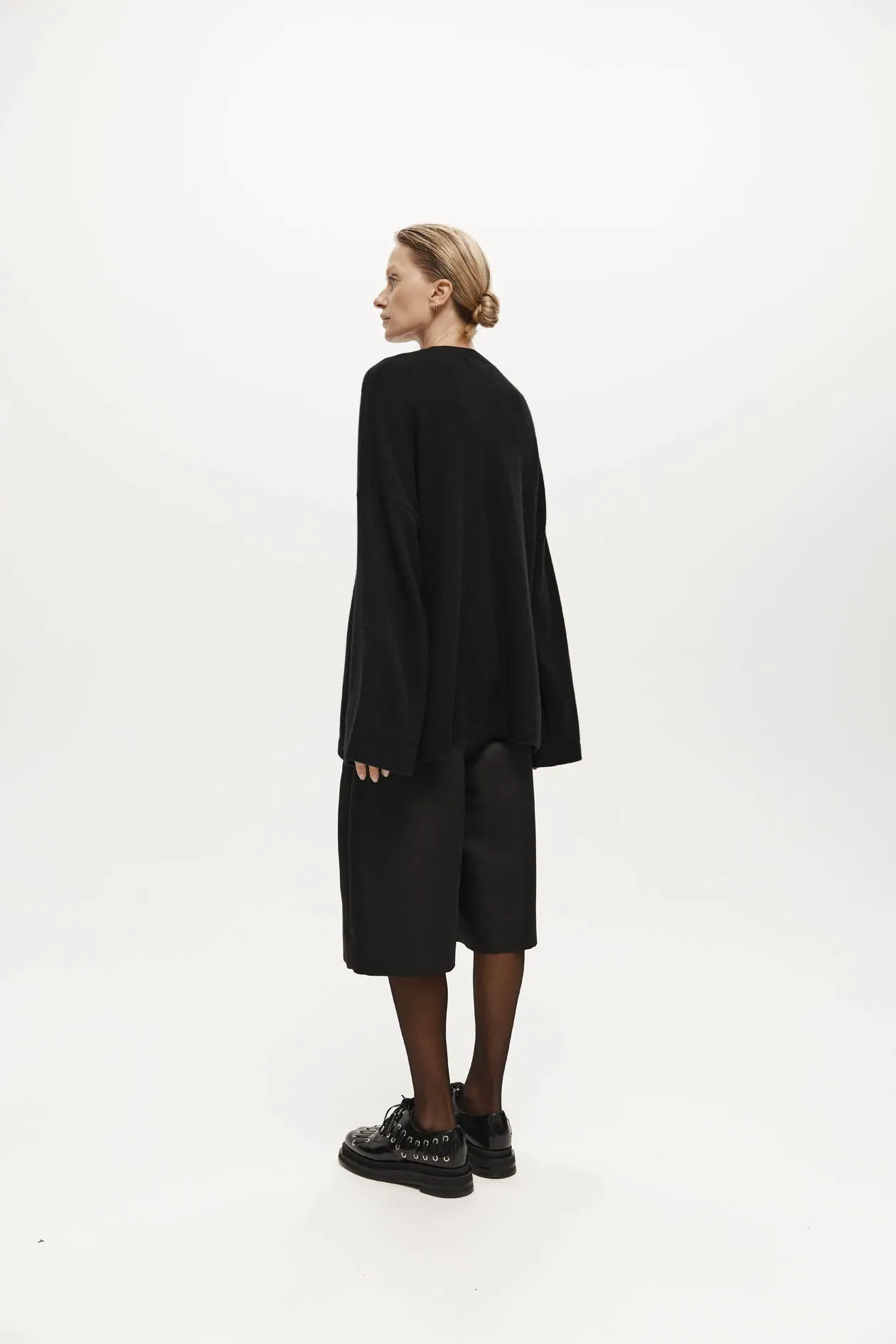 Gibson Knit in Wool Cashmere sold by Harris Tapper product image thumbnail 4